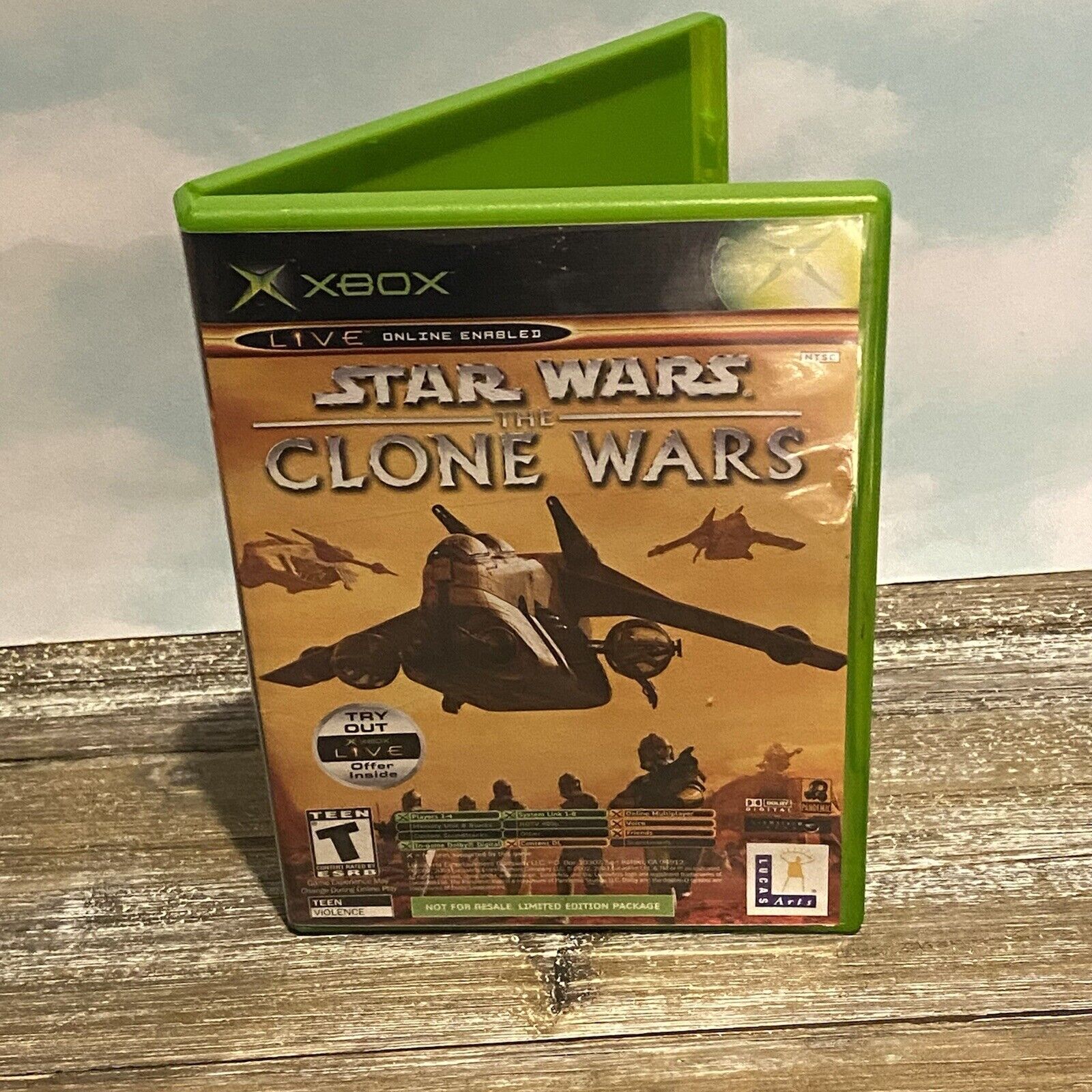 Star Wars: The Clone Wars / Tetris Worlds (Microsoft Xbox, 2003) Tested