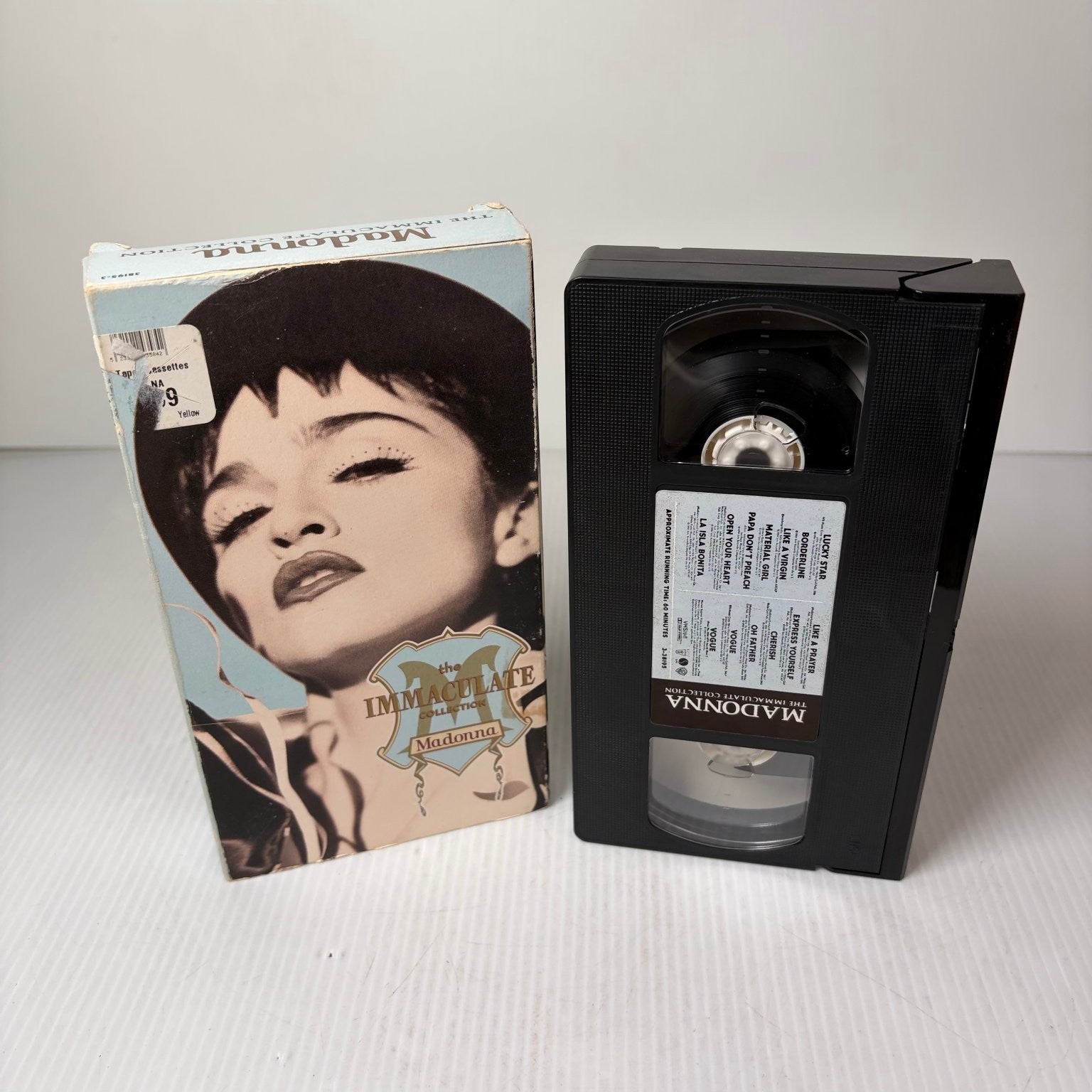 Madonna The Immaculate Collection VHS 1990 Music Video Warner Bros
