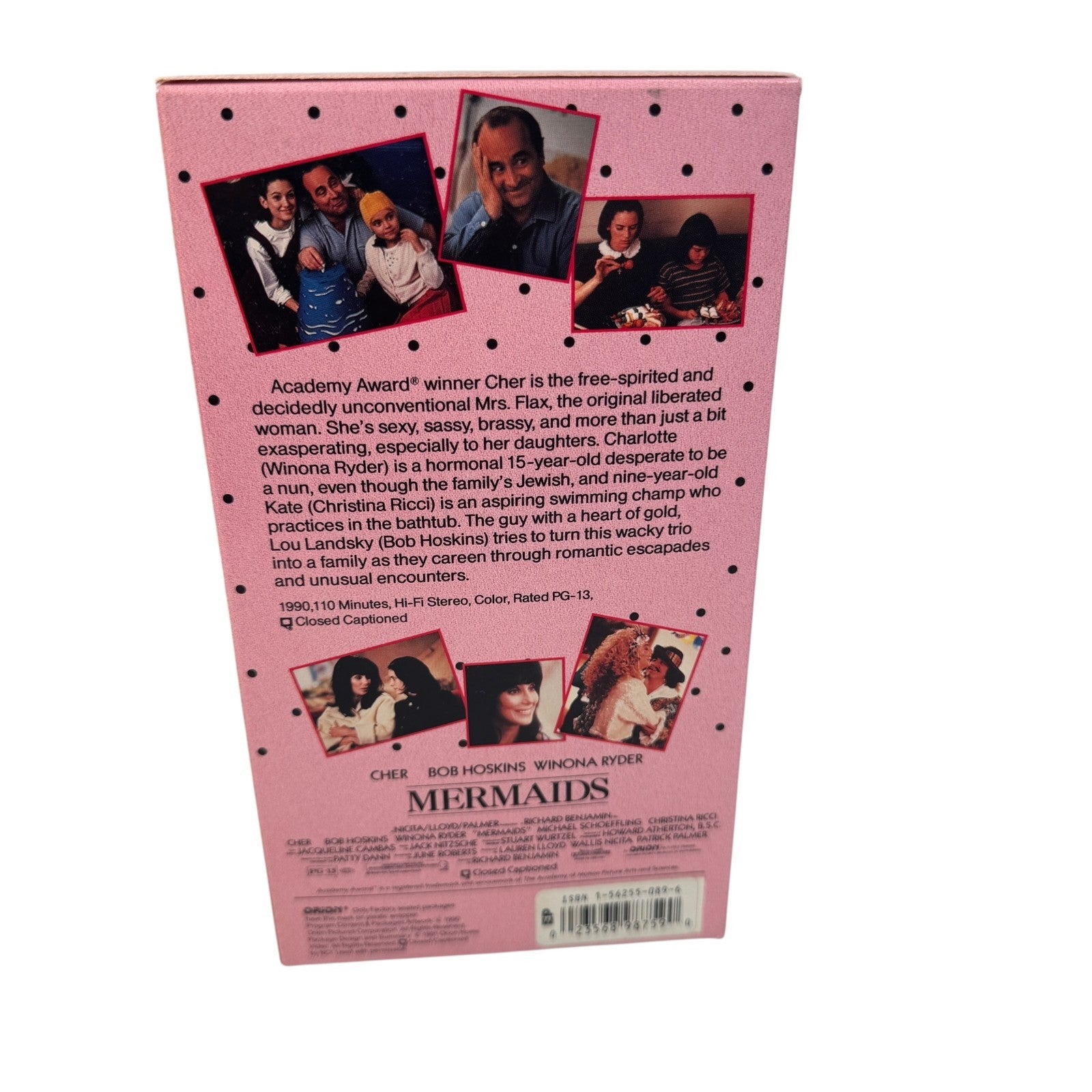 Mermaids (VHS 1990) Cher Bob Hoskins Winona Ryder Ep Mode