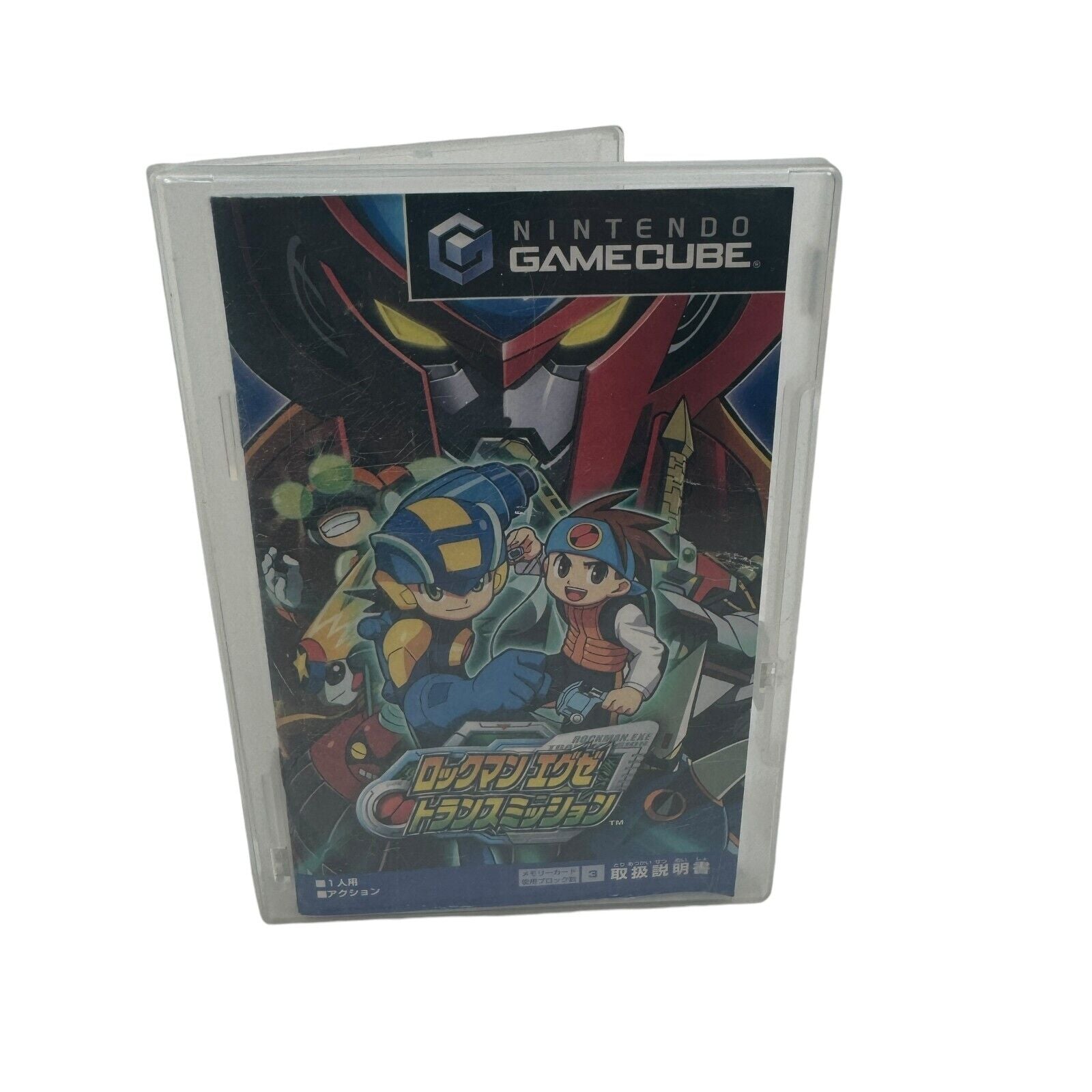 Rockman EXE Transmission Nintendo Gamecube Japan Version Complete CIB