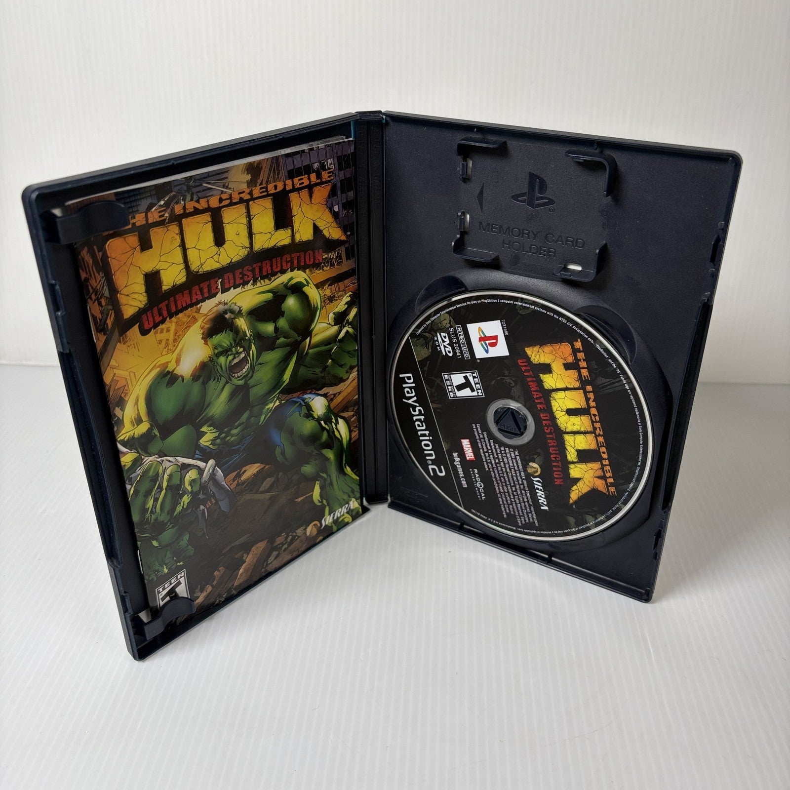 The Incredible Hulk: Ultimate Destruction - Sony PlayStation 2 PS2 Game Complete