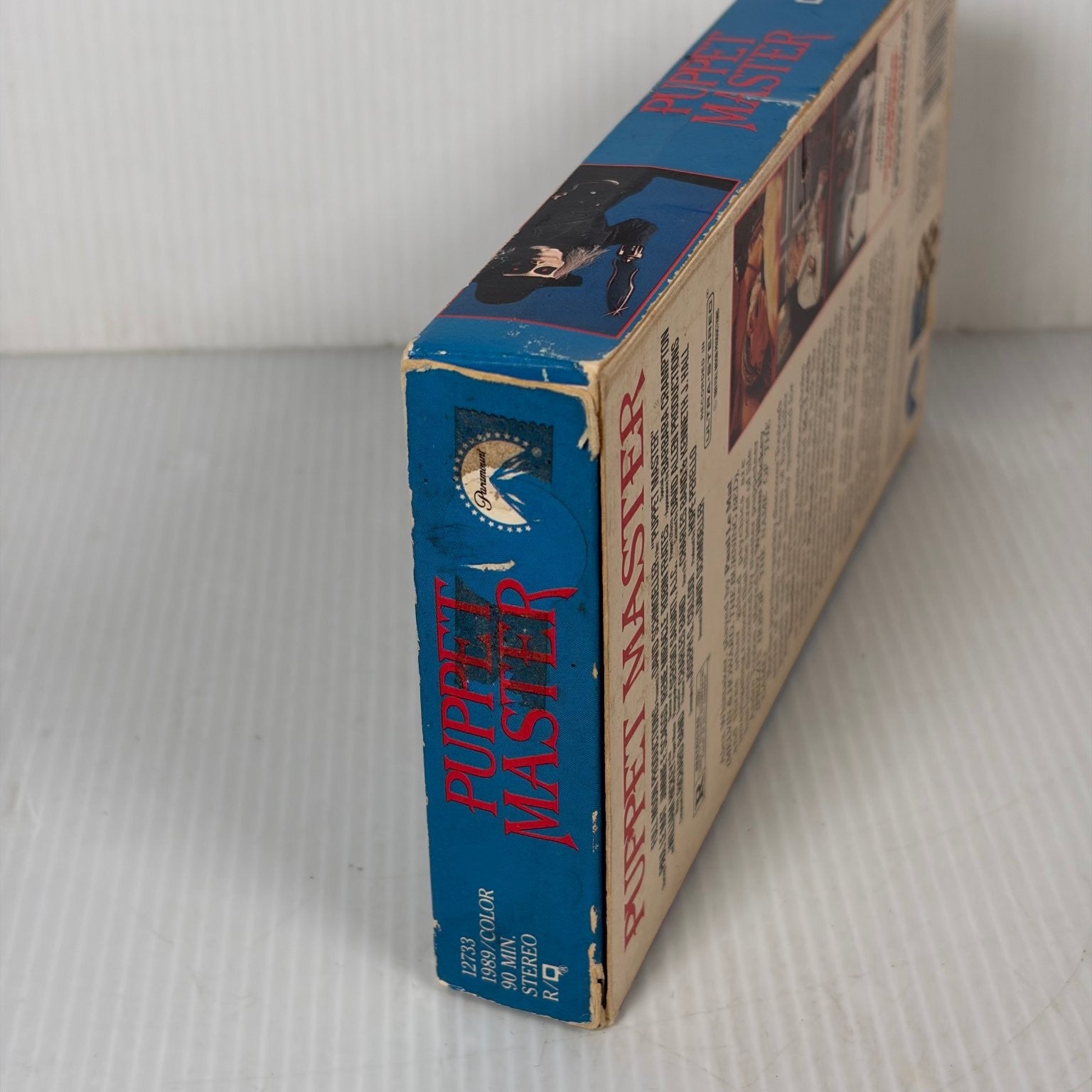 Puppet Master VHS 1989 Horror Full Moon Paramount Home Video Trailer