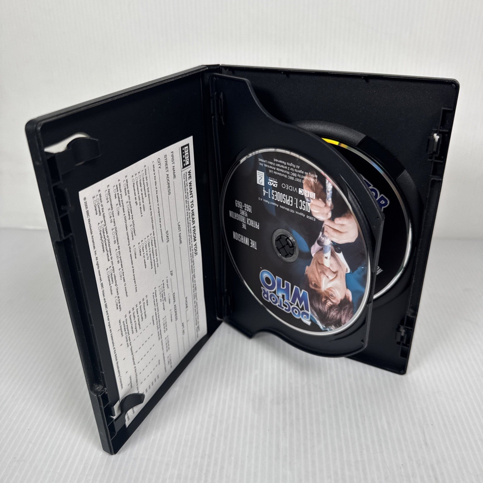 Doctor Who - The Invasion (DVD, 2007, 2-Disc Set)  Patrick Throughton Years