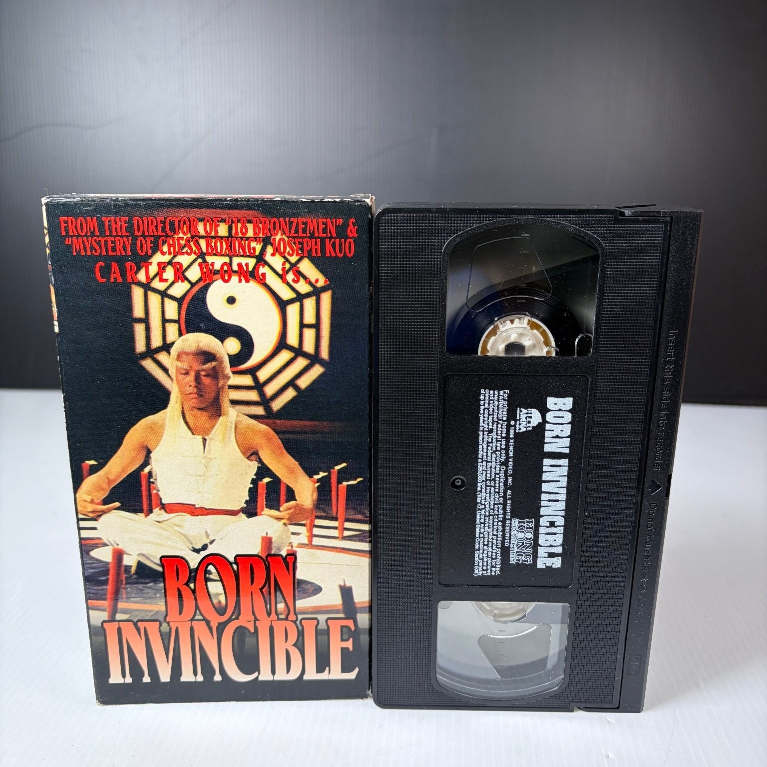 Born Invincible VHS 1998 Martial Arts Kung Fu Wu-Tang Collection Hong Kong