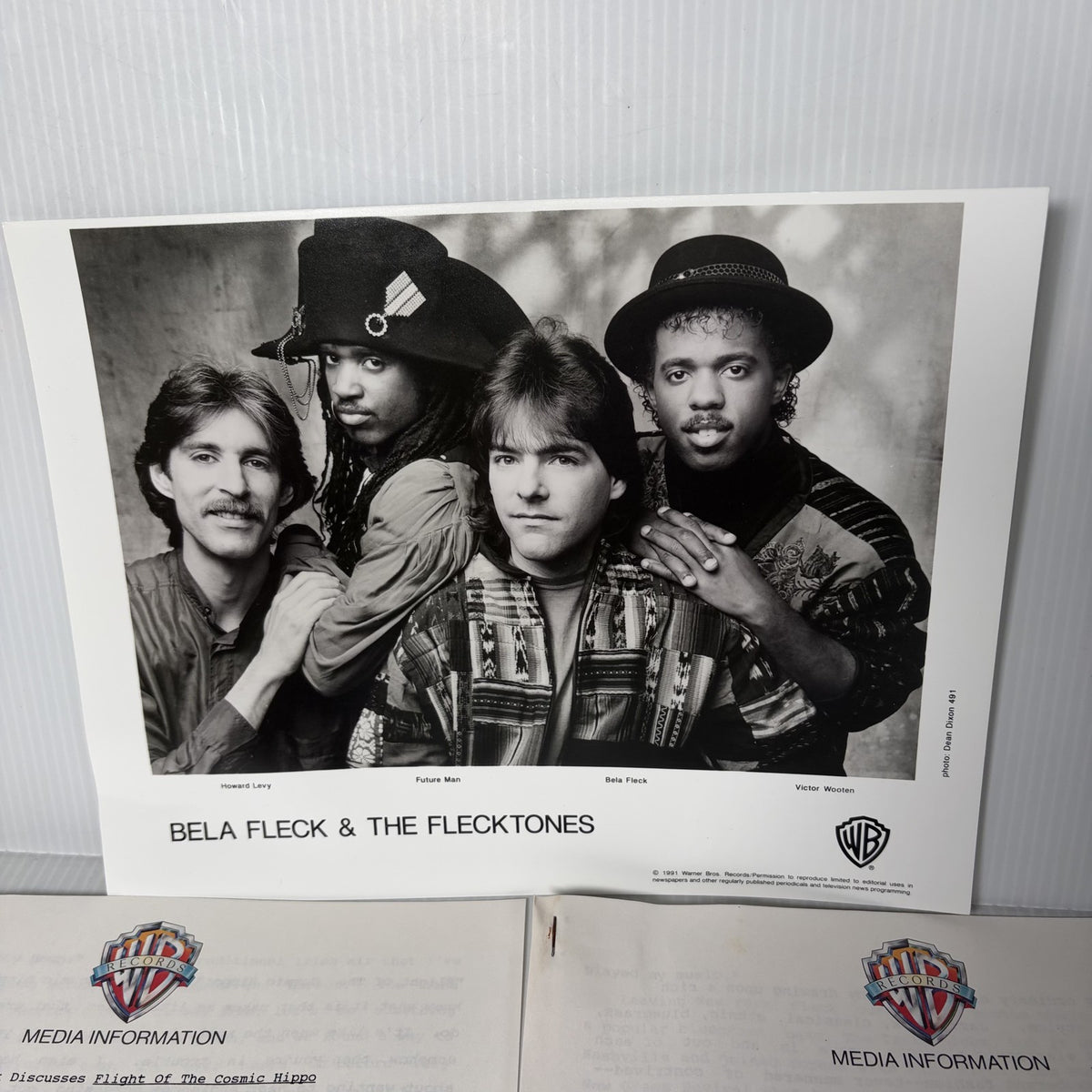 Bela Fleck & The Flecktones Promo Photo & Media Kit Flight of the Cosmic Hippo