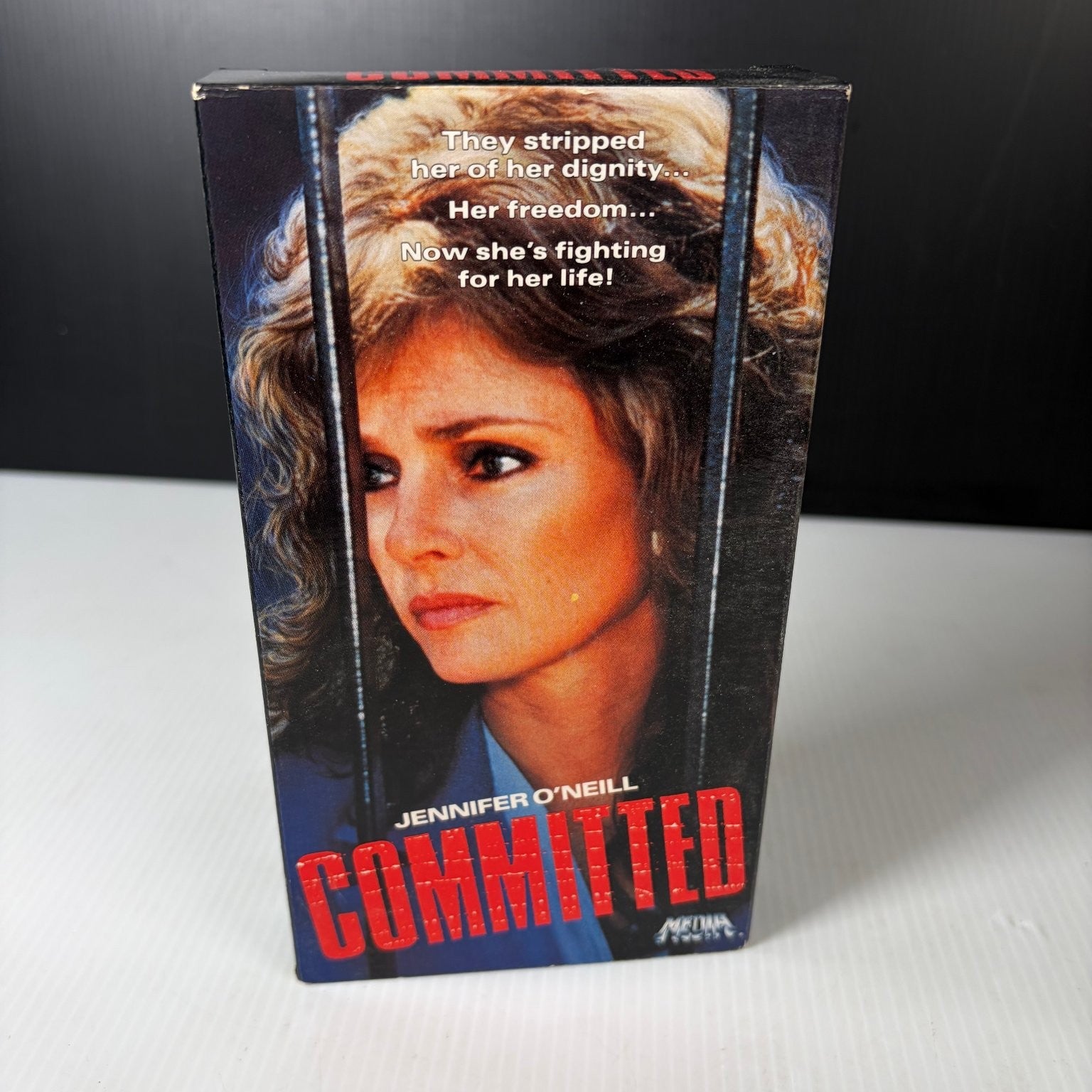 Committed VHS 1991 Suspense Thriller Jennifer O'Neill Media Home Entertainment