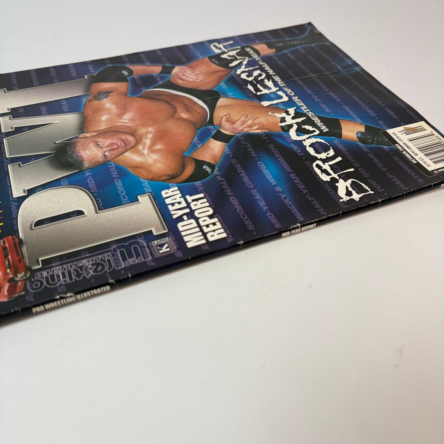 PWI October 2003 Brock Lesnar Magazine Mid-Year Report Wrestling