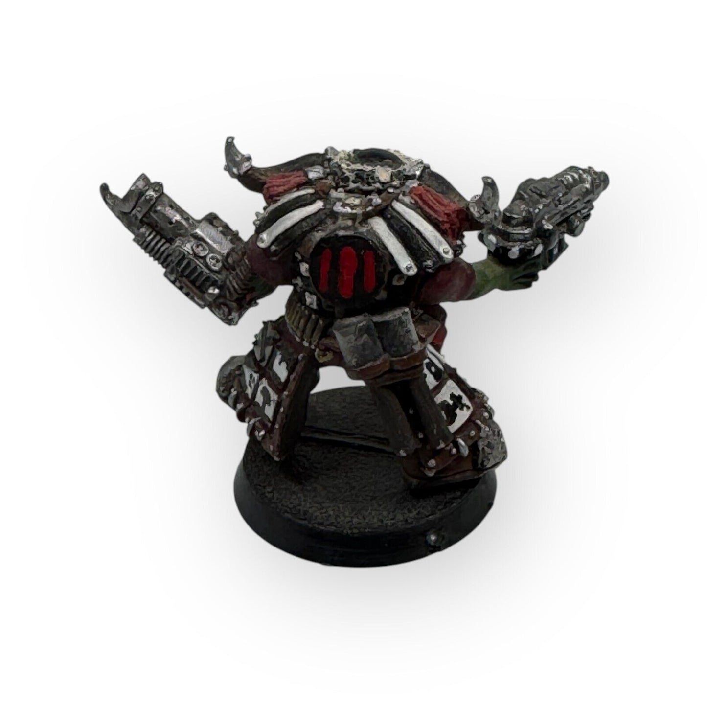 Warhammer 40K Rogue Trader Ork Goff Warboss OOP Miniature Assembled & Painted