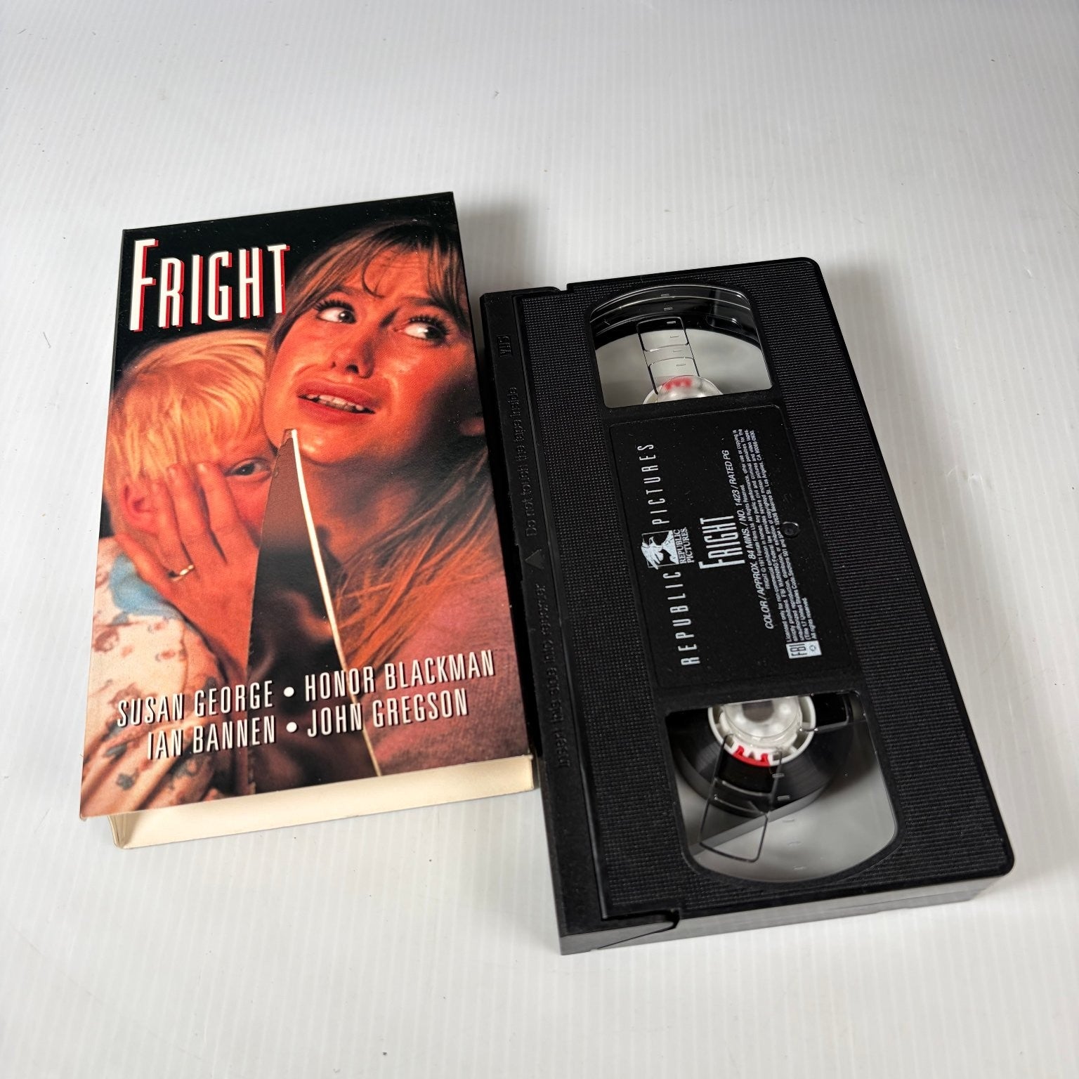 Fright VHS 1971 British Babysitter Horror Suspense Rare US Release Susan George
