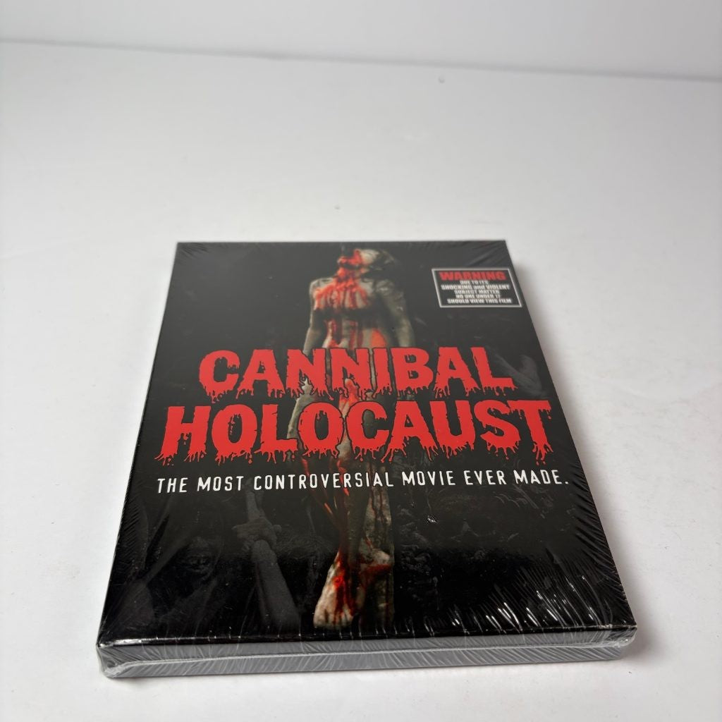 Cannibal Holocaust 3-Disc Deluxe Edition Blu-ray + CD Grindhouse Releasing Seale