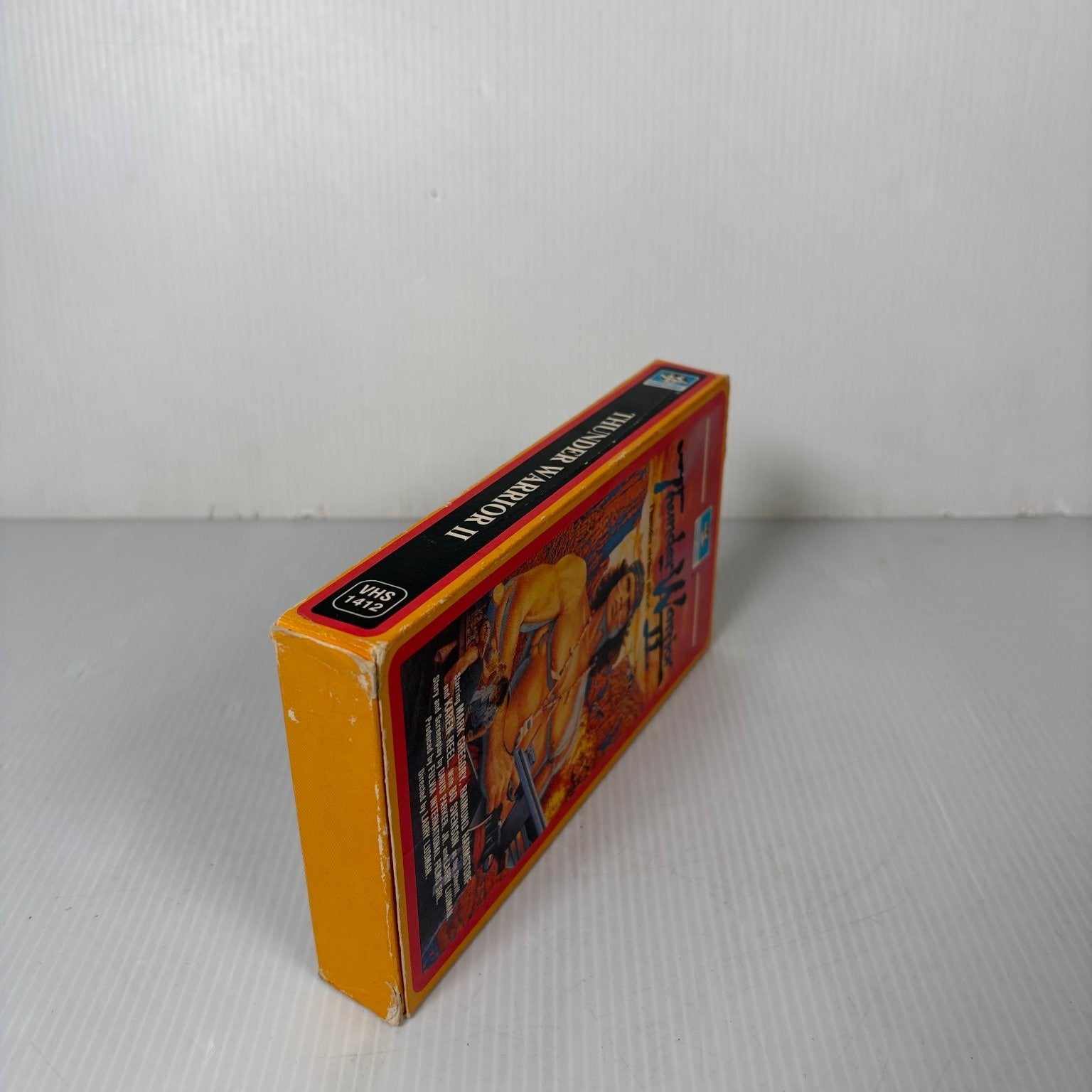 Thunder Warrior II VHS 1987 Action Interglobal Home Video Bottom Flap