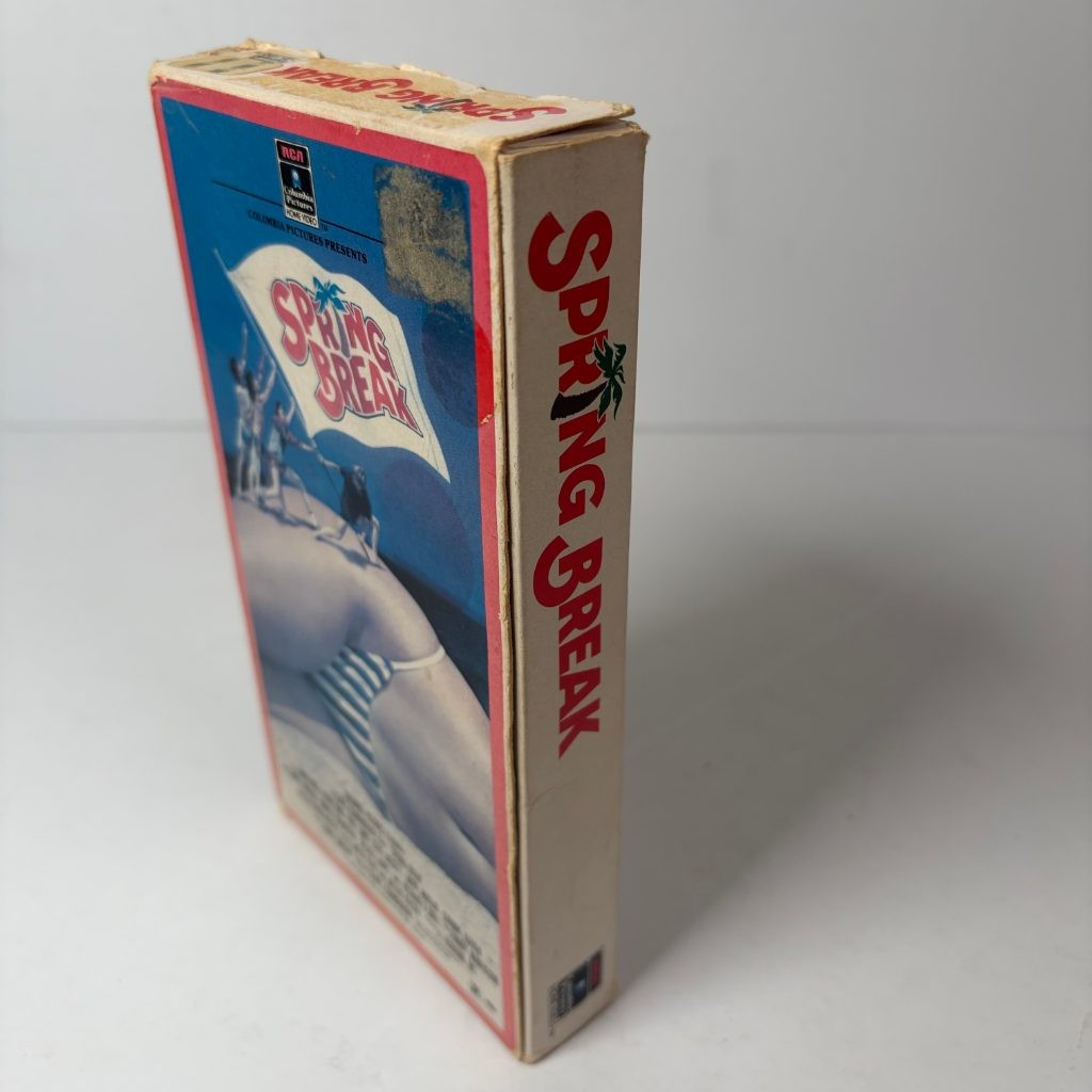 Spring Break VHS 1983 RCA Columbia Pictures OG Release Side Flap Teen Comedy