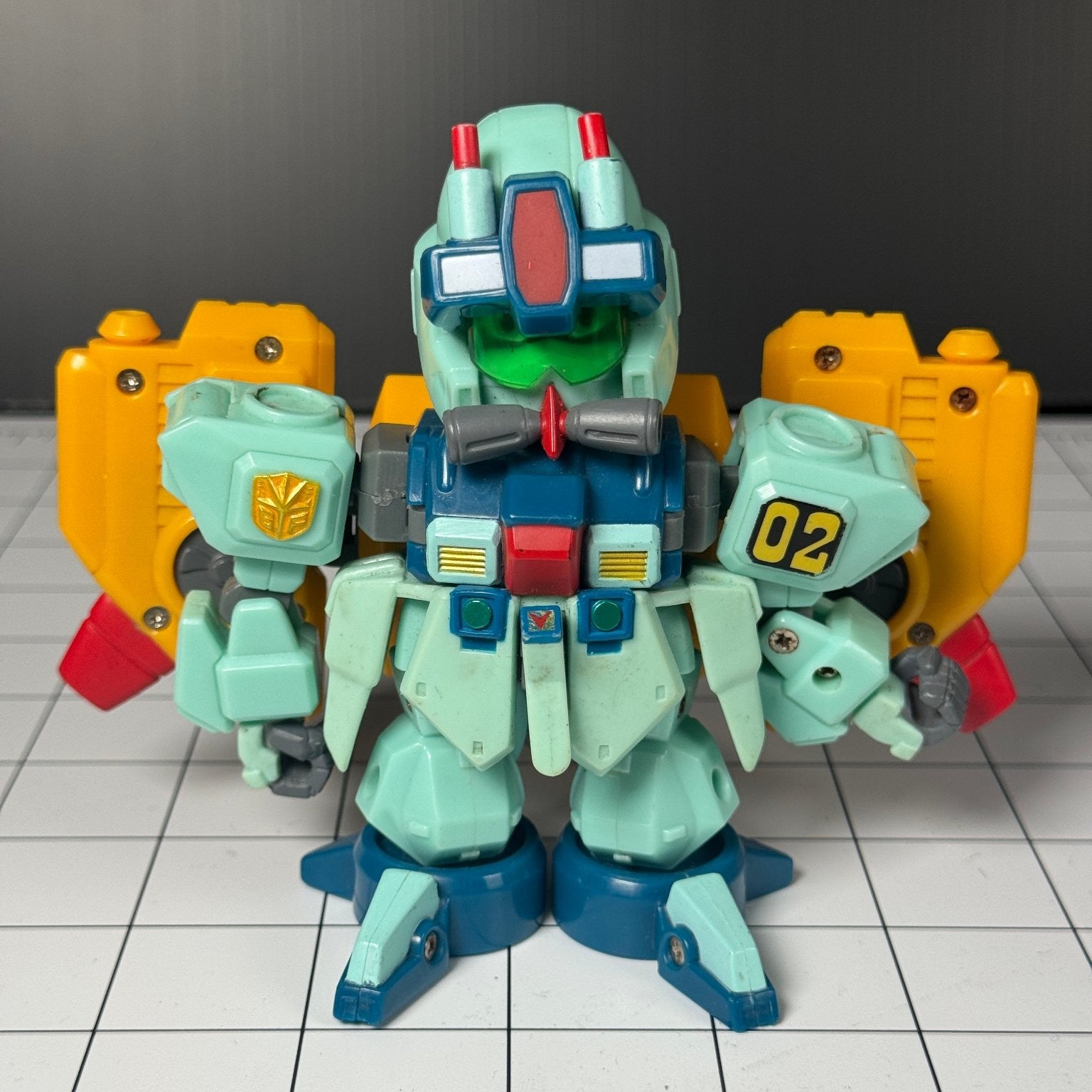 Bandai Gundam Force SD Mobile Defender Gundiver & Captain Gundam