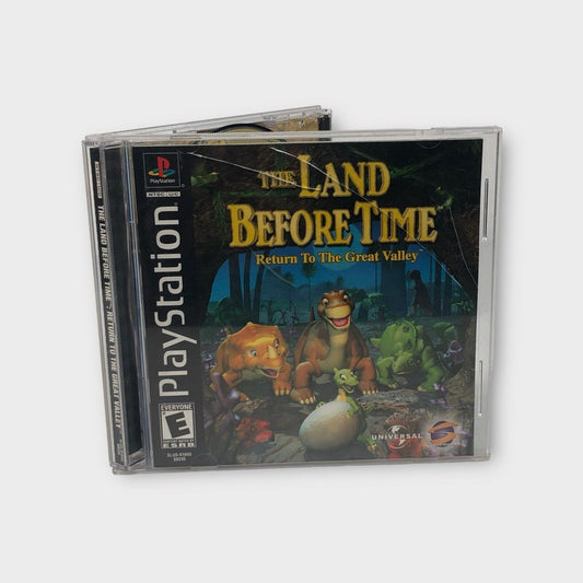 Land Before Time: Big Water Adventure (PS1) CIB Black Label Tested