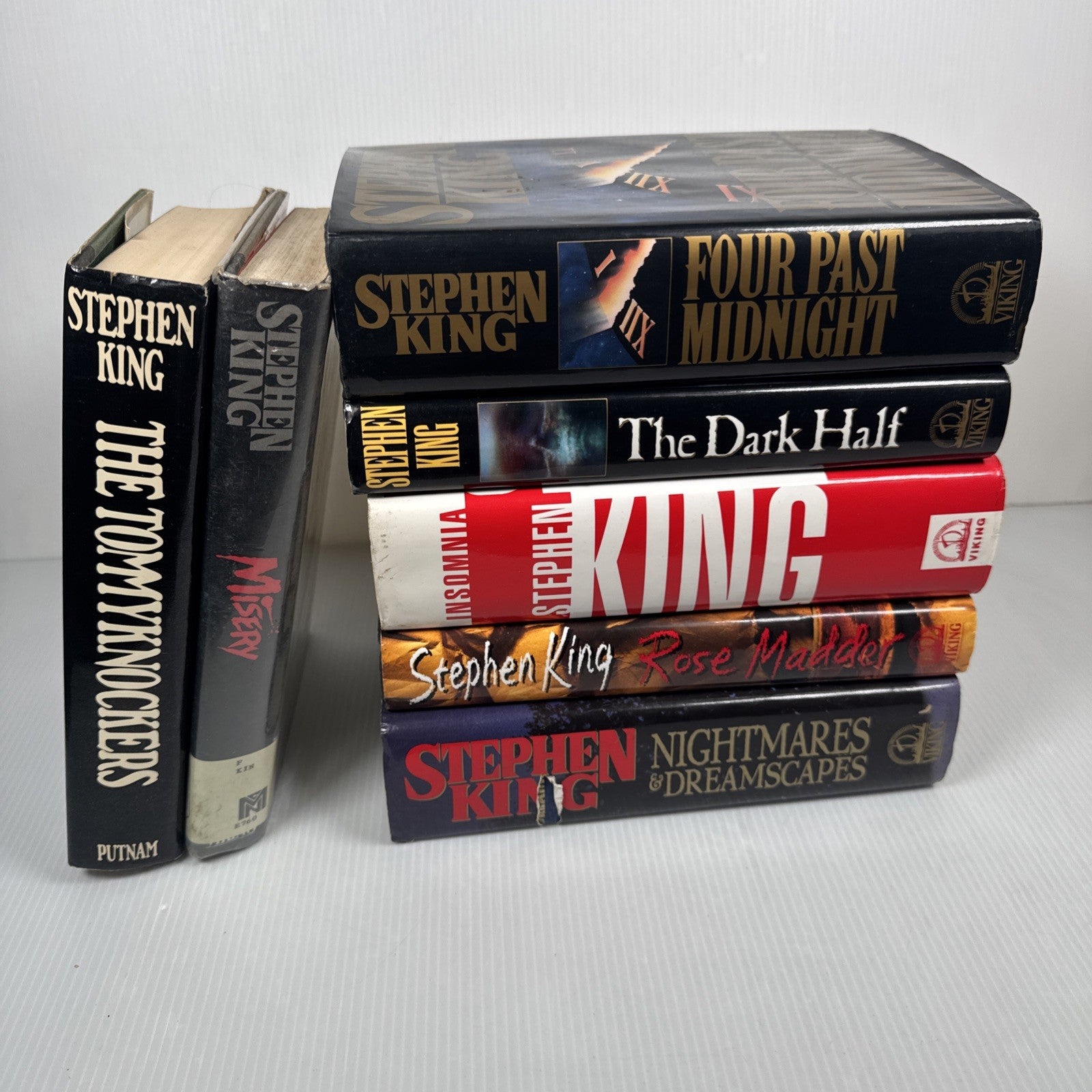 Lot Of 7 Stephen King Viking Hardcover Books Some 1st Prints Tommyknockers &More
