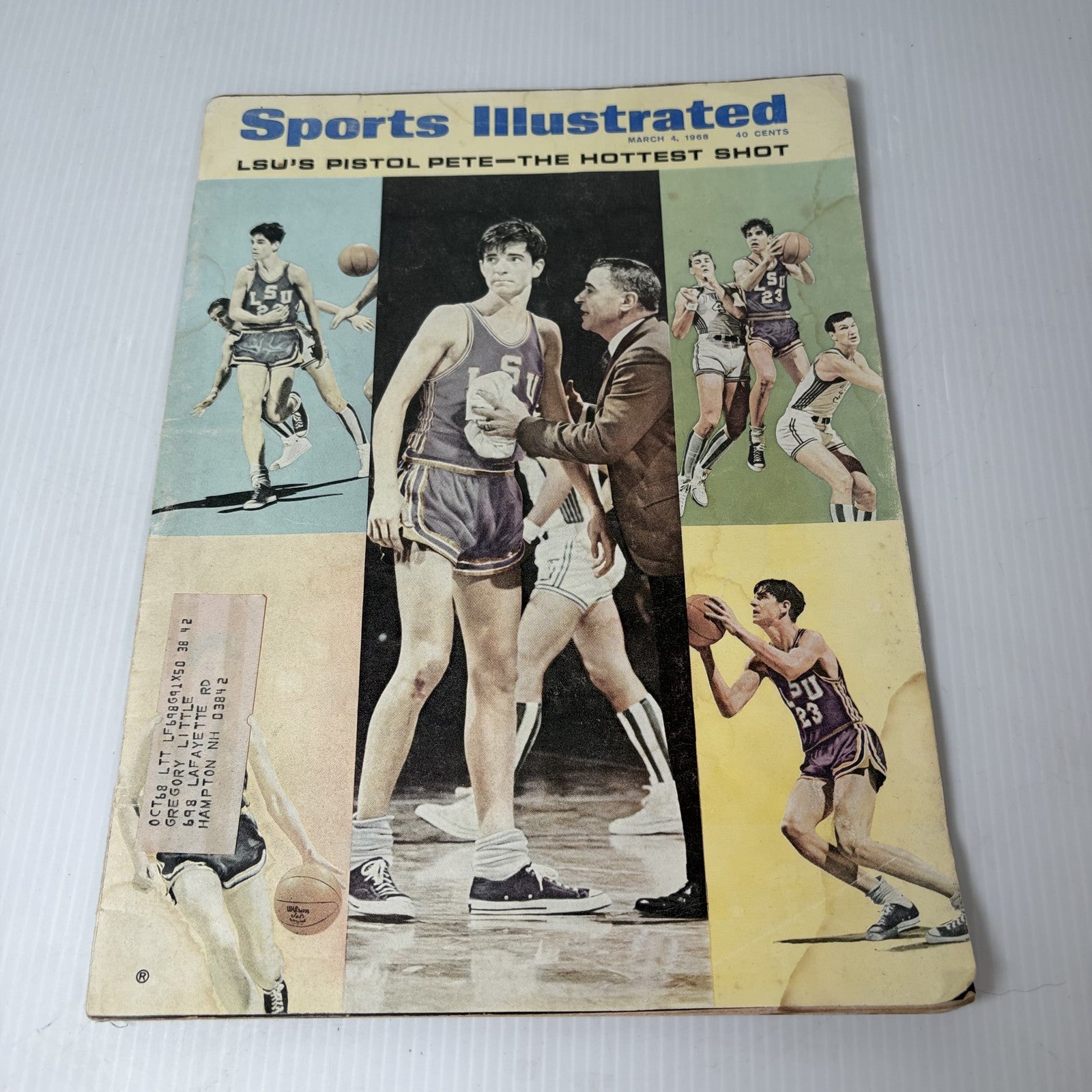 Sports Illustrated Magazine March 4 1969 Pete Maravich "Pistol Pete" LSU