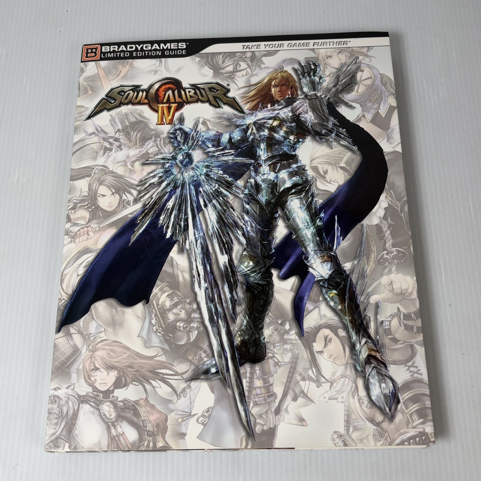 Soulcalibur IV 4 Limited Edition Strategy Guide BradyGames w/ Soundtrack CD PS3