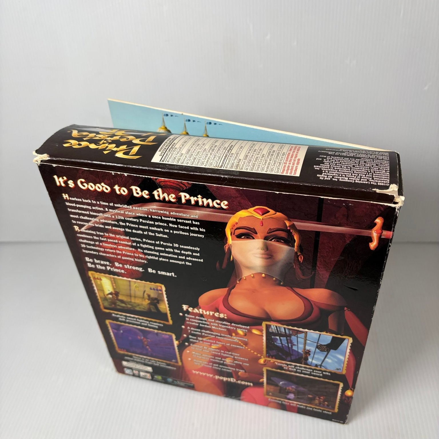 Prince of Persia 3D Windows 95/98 Big Box PC Game Complete with Strategy Guide
