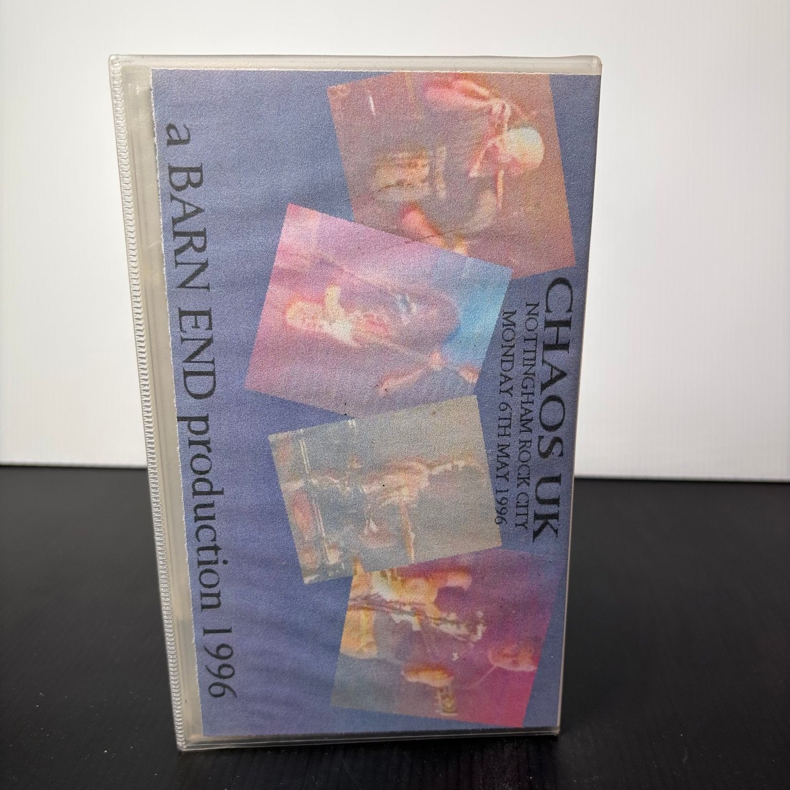 Chaos UK Live Rock City Nottingham 1996 Punk Hardcore Concert VHS Barn End Video