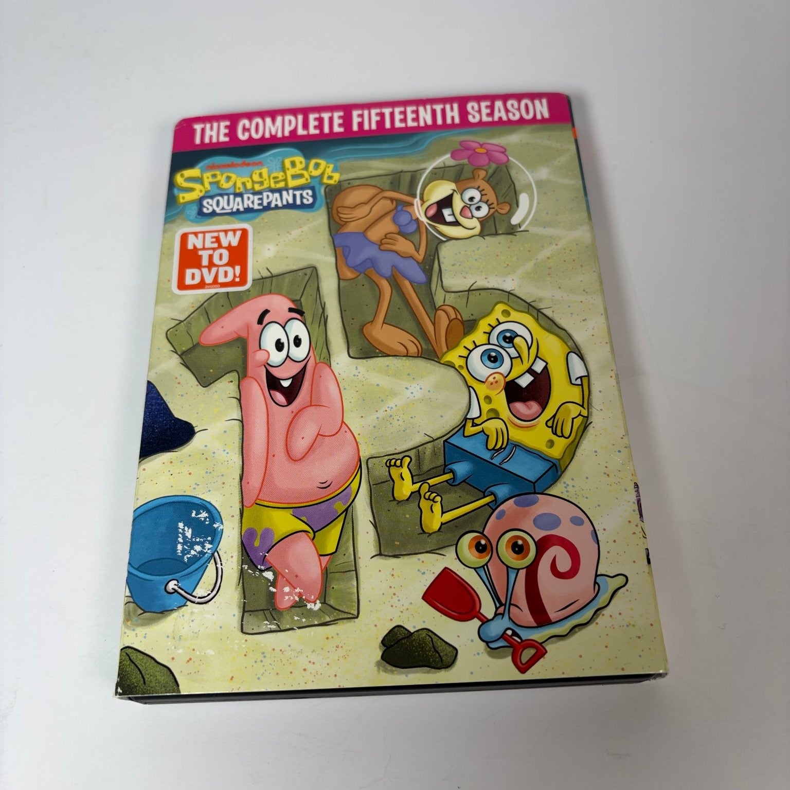 SpongeBob SquarePants DVD 2023 Complete Fifteenth Season 2-Disc Set Animated Fun
