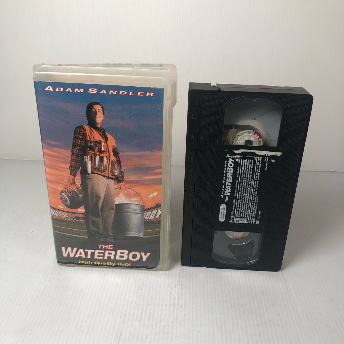 The Waterboy VHS 1998 Comedy Touchstone Pictures Adam Sandler Clamshell