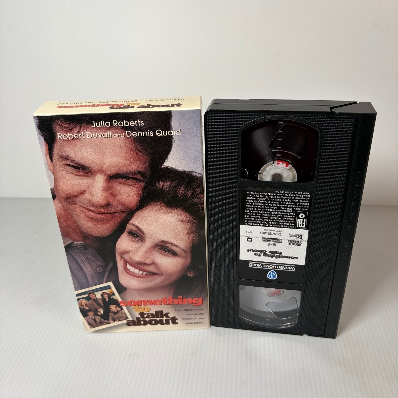 Something to Talk About VHS 1995 Romantic Comedy Warner Home Video