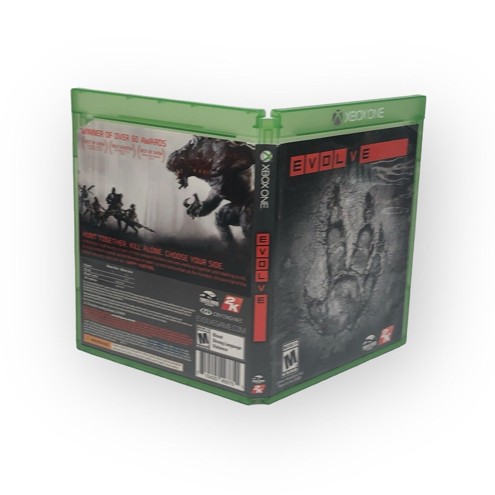 Evolve Xbox One Video Game With Slip Cover