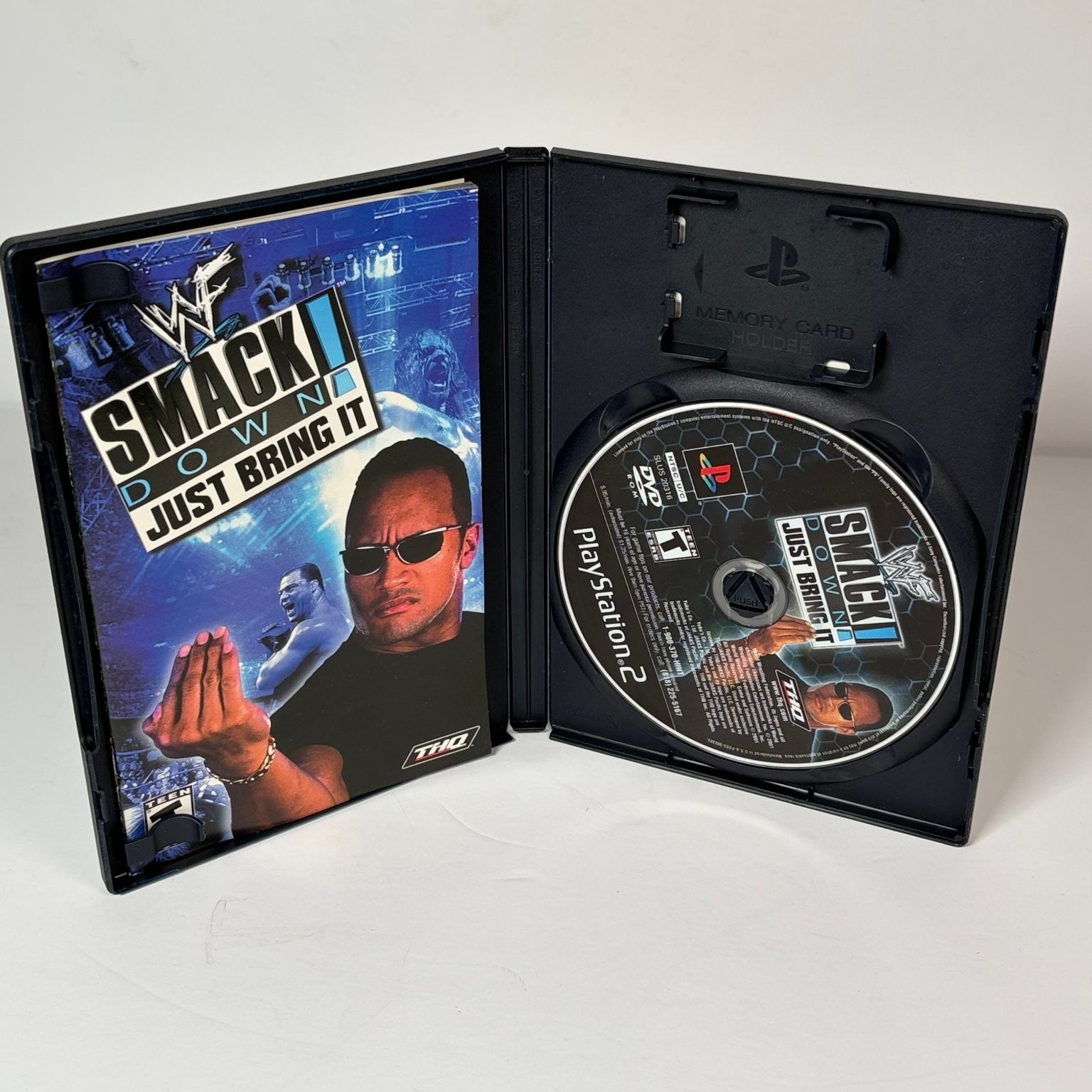 WWF SmackDown! Just Bring It PlayStation 2 PS2 (Complete with Manual) Wrestling