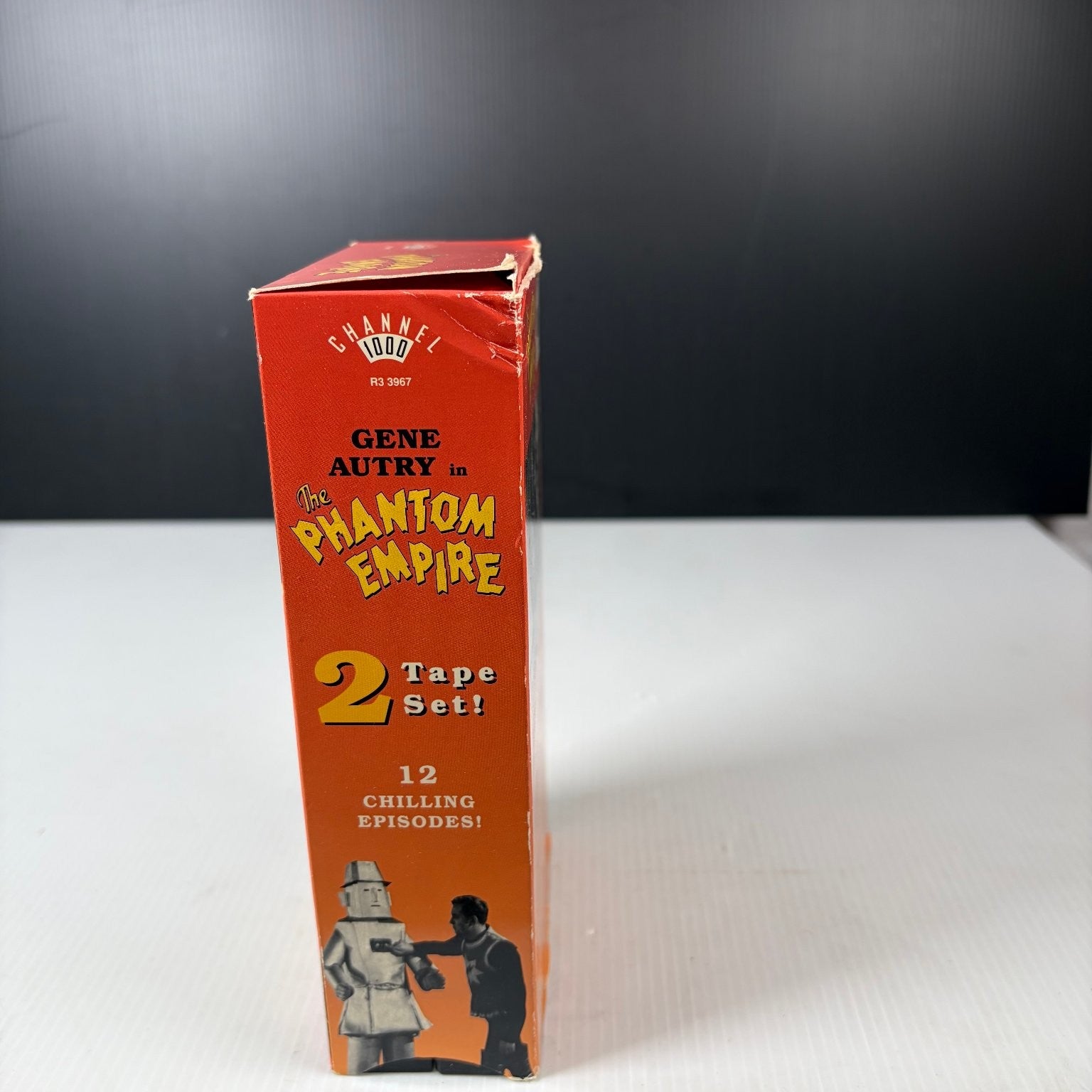 The Phantom Empire VHS 1988 Sci-Fi Serial 2 Tape Set Channel 1000 Gene Autry