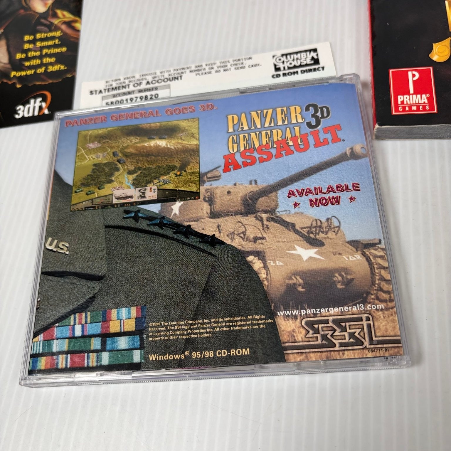 Prince of Persia 3D Windows 95/98 Big Box PC Game Complete with Strategy Guide