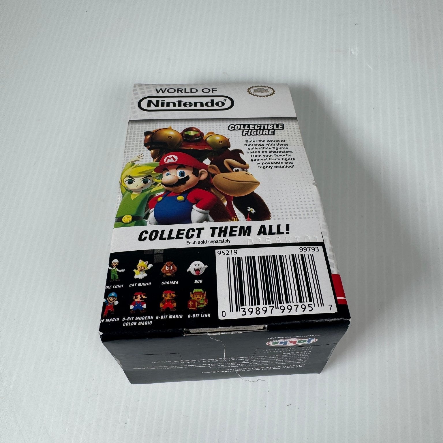 World of Nintendo Cat Mario Super Mario Collectible Figure 2.5" Jakks Pacific