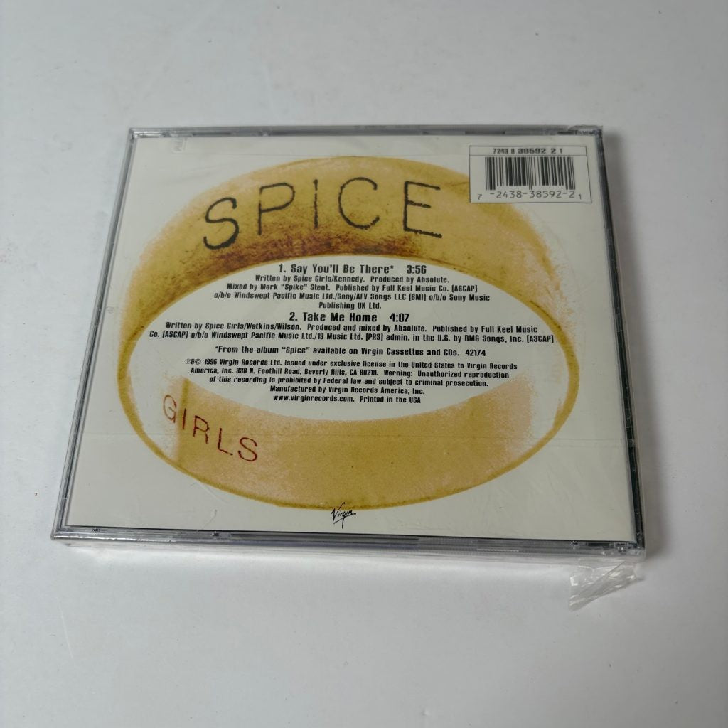 Spice Girls CD Single Lot x4 Wannabe Say You'll Be There Spice Up Your Life