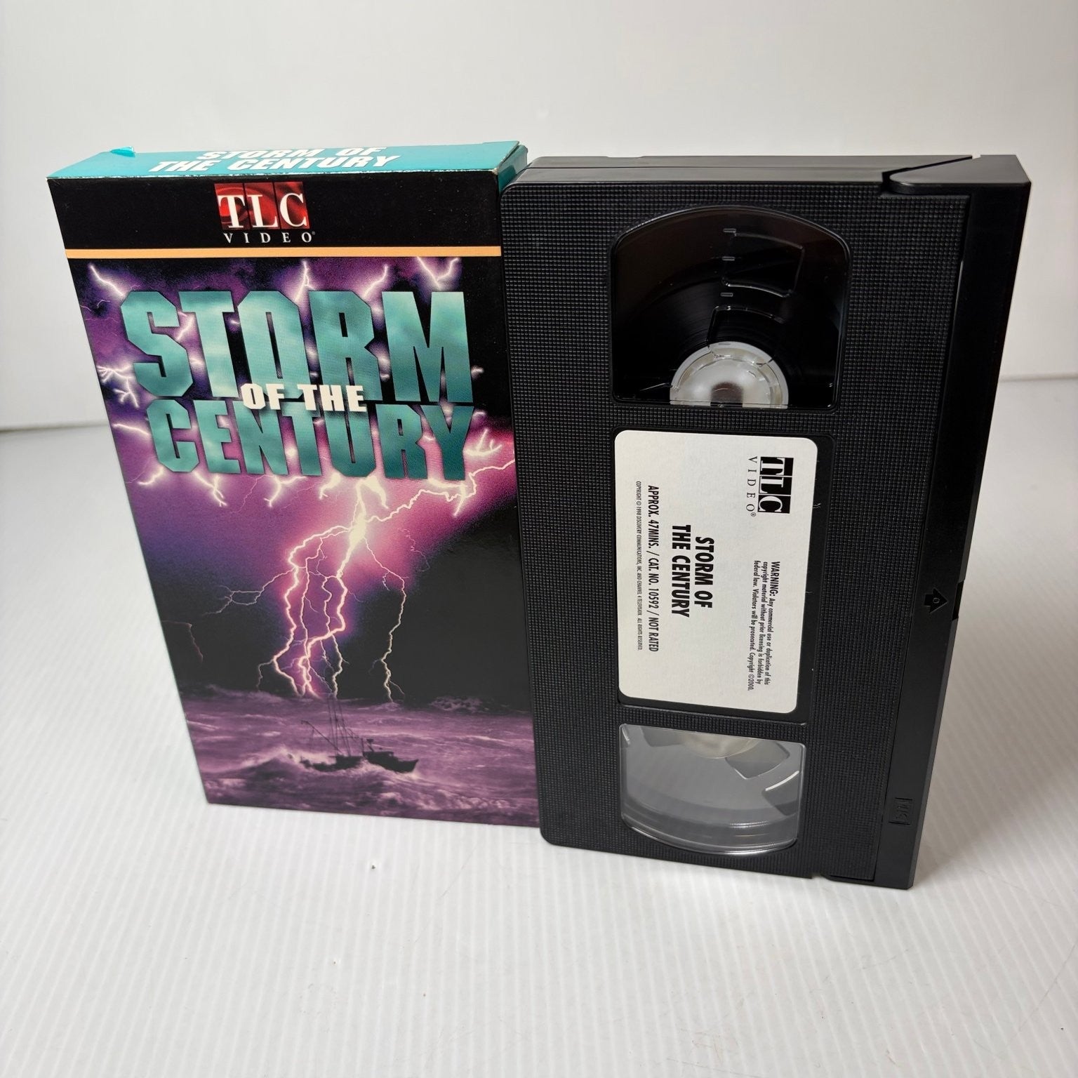 Storm of the Century VHS 2002 Documentary Disaster TLC Artisan FHE