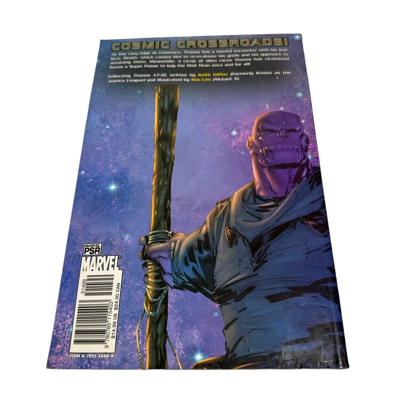 Marvel Thanos Vol 5 Samaritan TPB Brand New Rare Out of Print First Printing