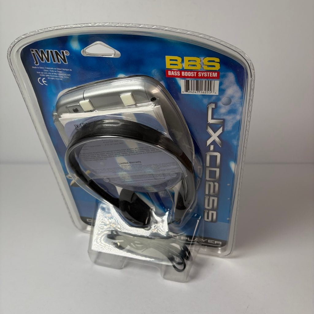jWIN JX-CD255 Portable CD Player X-BBS Bass Boost System Personal Walkman NEW