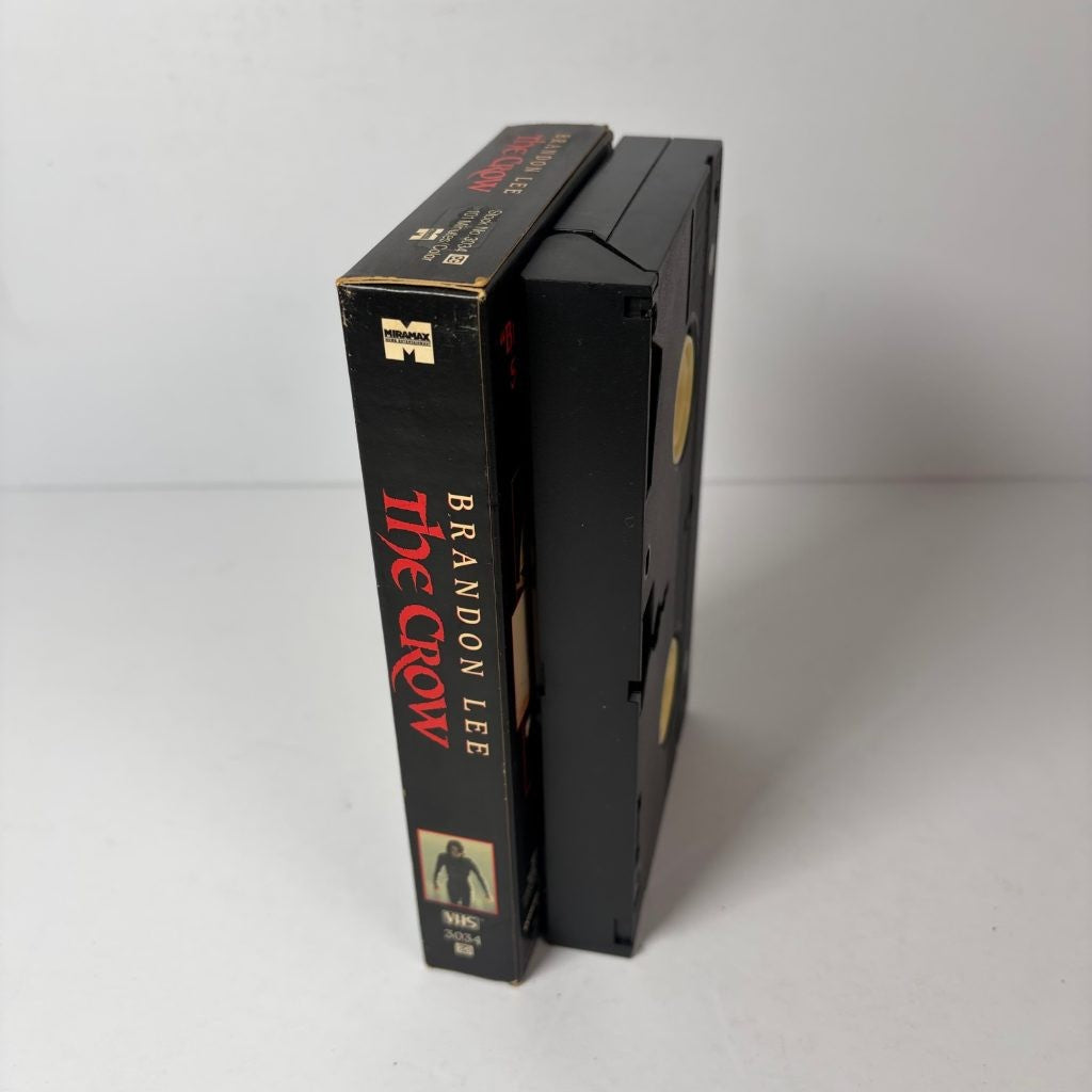 The Crow VHS Brandon Lee Miramax 1994 Cult Gothic Action Horror Film