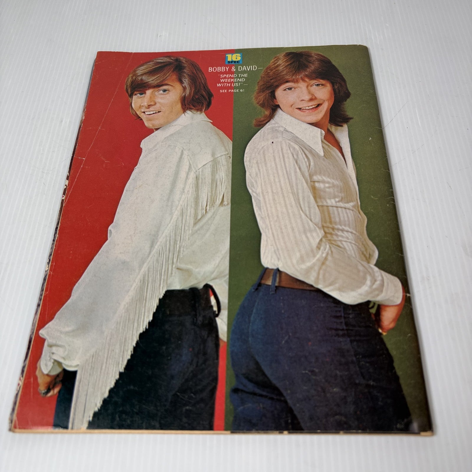 SPEC Magazine August 1971 David Cassidy Cover Osmonds Brady Bunch Pin-Ups