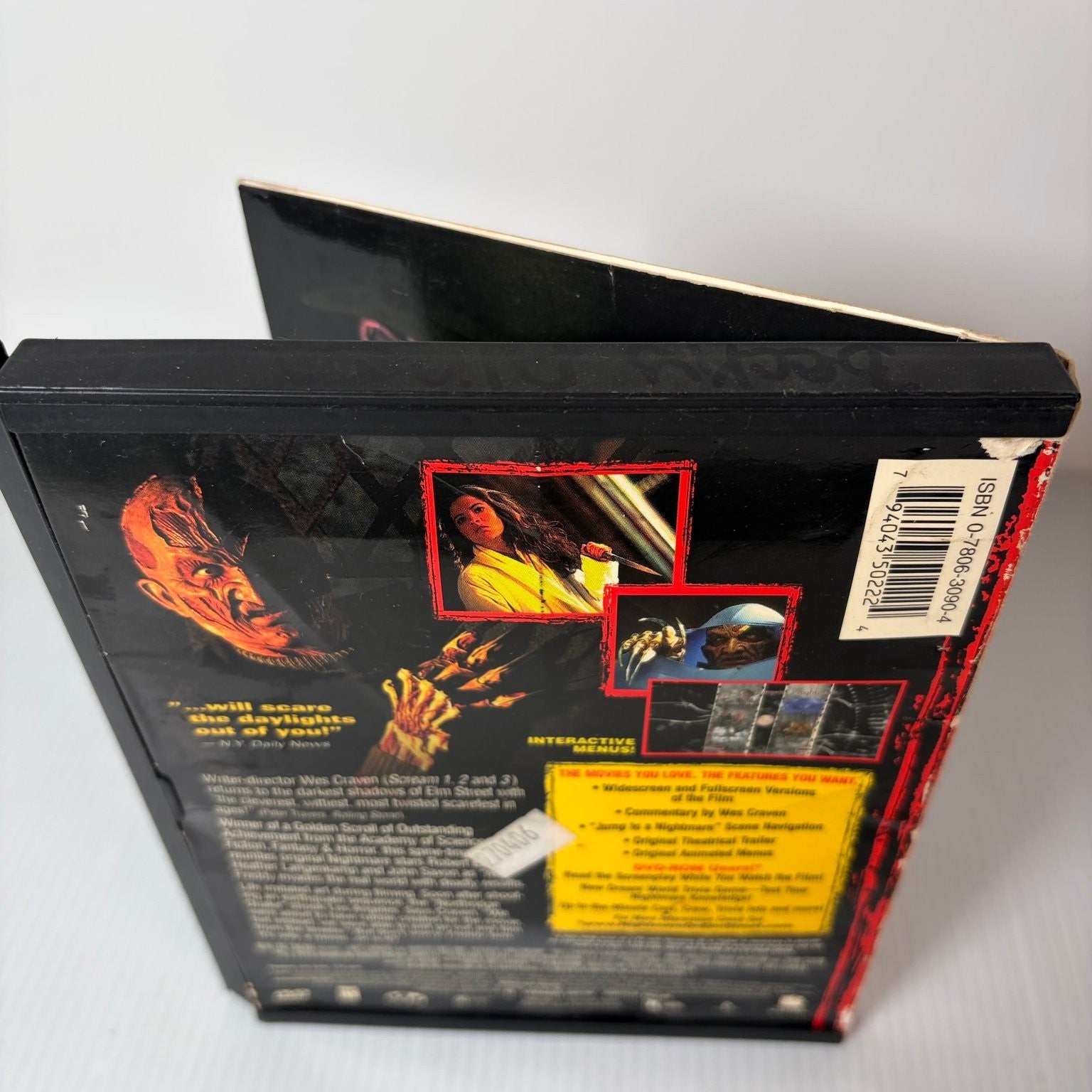 Wes Craven's New Nightmare DVD 1994 Robert Englund Horror Thriller