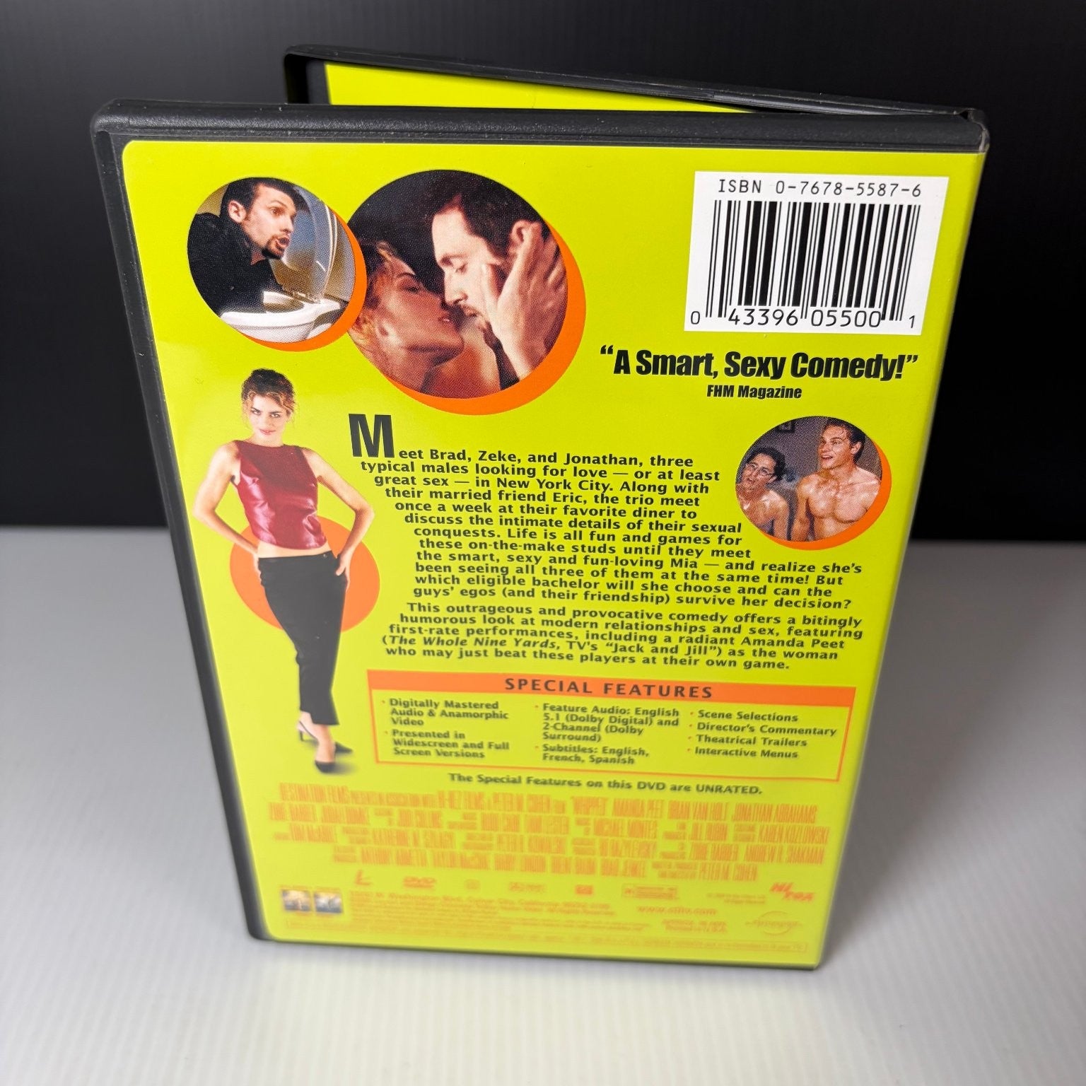 Whipped DVD 2000 Comedy Amanda Peet Director Peter M. Cohen