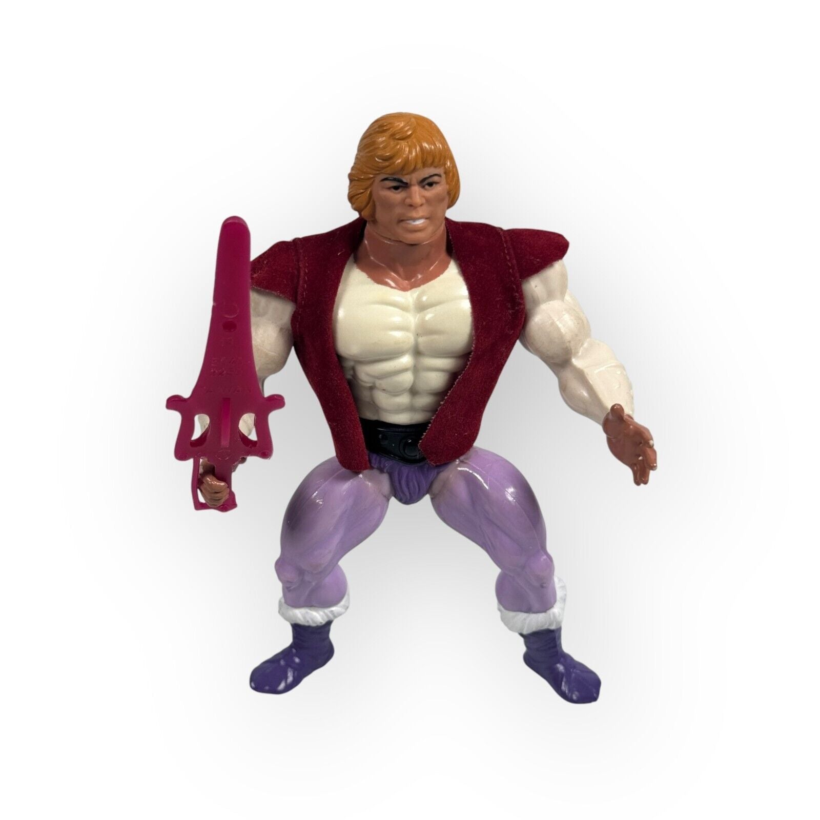 Prince Adam Complete Action Figure 1981 Soft Head Version MOTU He-Man