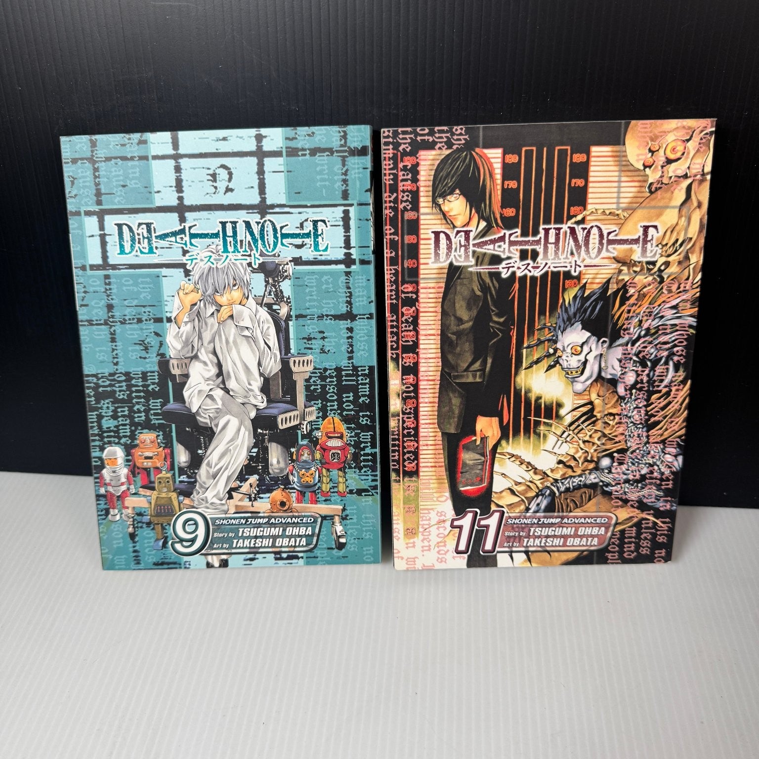 Death Note Manga Book Lot of 10 Volumes 1-9, 11 VIZ Media