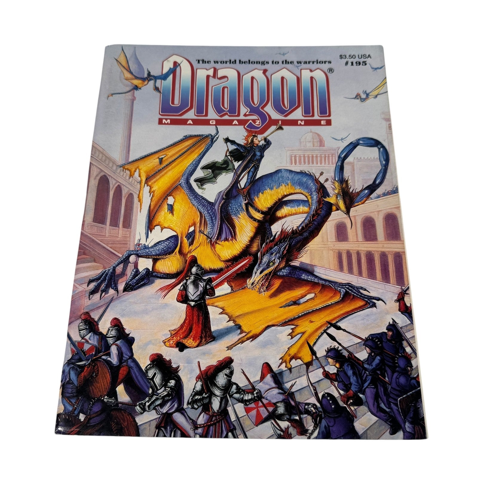 Vintage Dragon Magazine 195 TSR Fantasy RPG Dungeons & Dragons 1993 Softcover