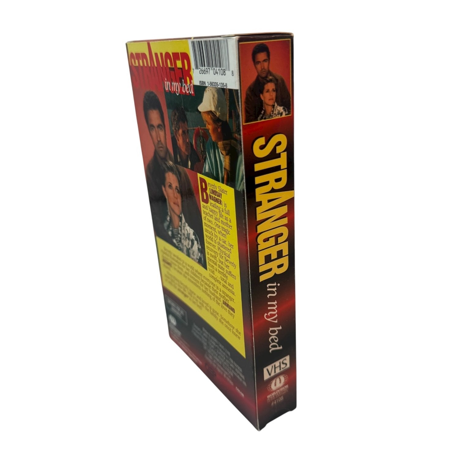 Stranger In My Bed VHS 1986 Drama Rare Original Release Worldvision