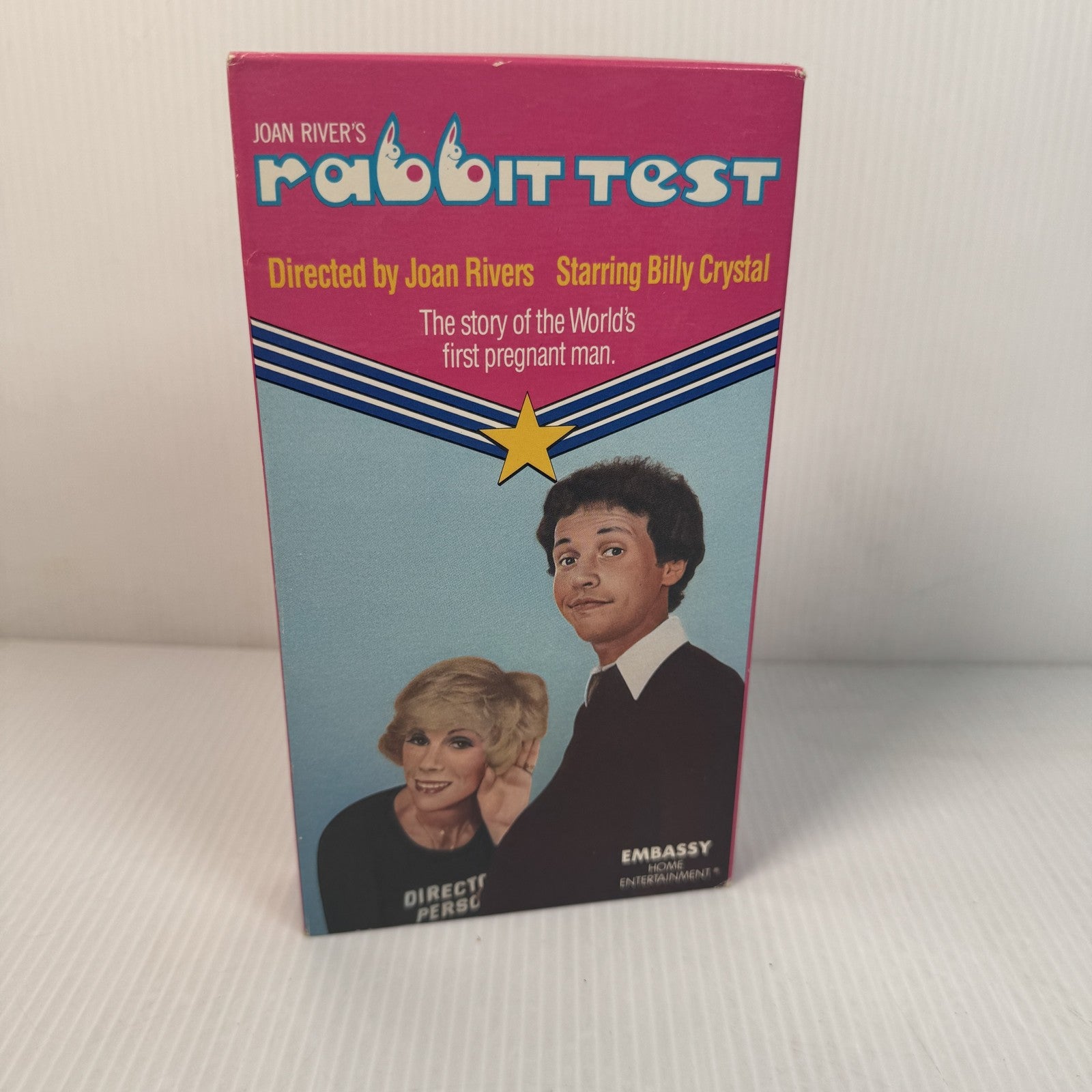 Vintage Rabbit Test VHS Joan Rivers Billy Crystal Comedy 1978 Movie NTSC Embassy