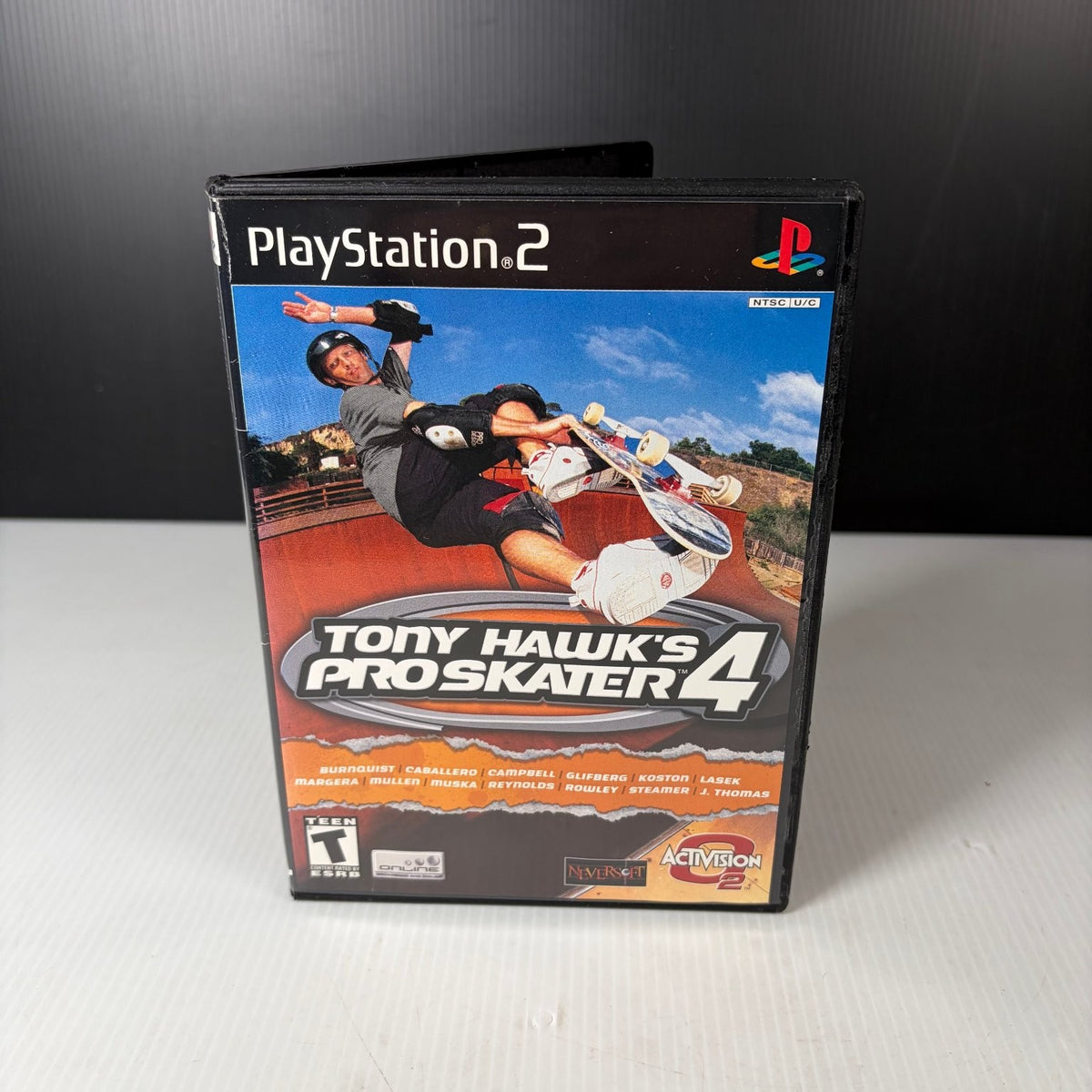 Tony Hawk's Pro Skater 4 PlayStation 2 Video Game Multiplayer Complete CIB