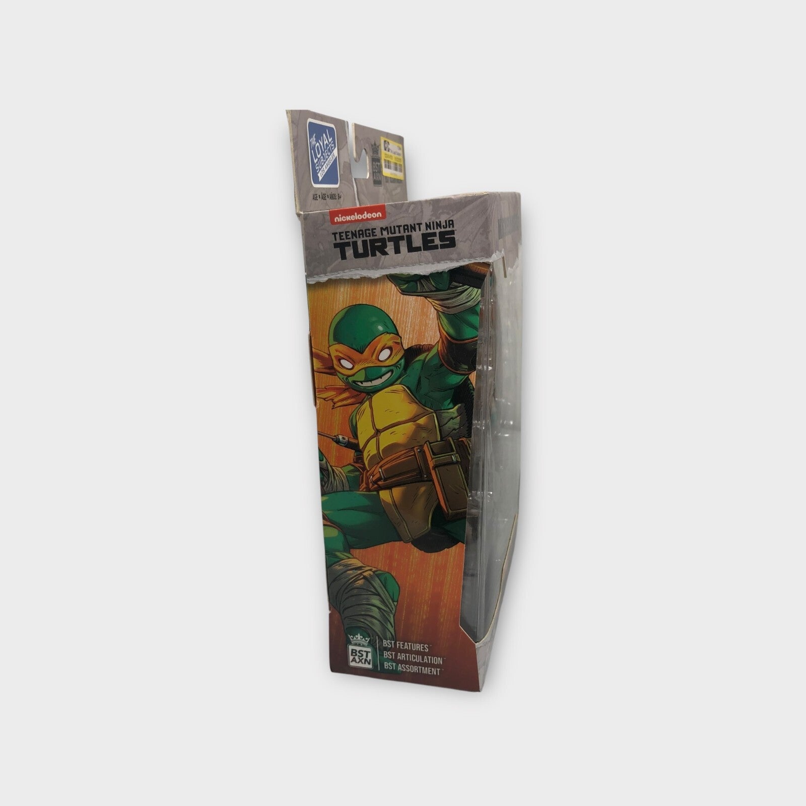 2023 The Loyal Subjects BST AXN Teenage Mutant Ninja Turtles Michelangelo Figure