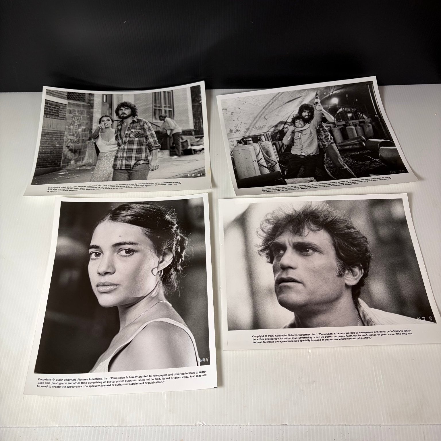 Vintage 1980 Night of the Juggler Press Kit Photo Lot 11 Columbia Pictures