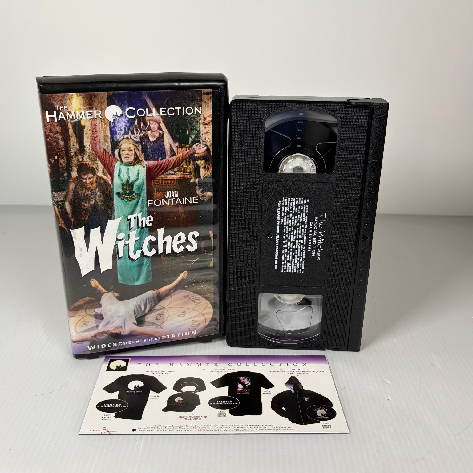 The Witches VHS 1998 Horror Special Edition Hammer Collection Anchor Bay