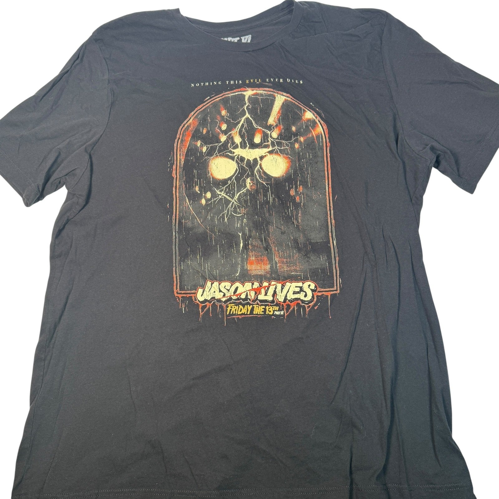 Friday The 13th Jason Lives Shirt Mens 3XL Part VI Horror Movie Gutter Garbs