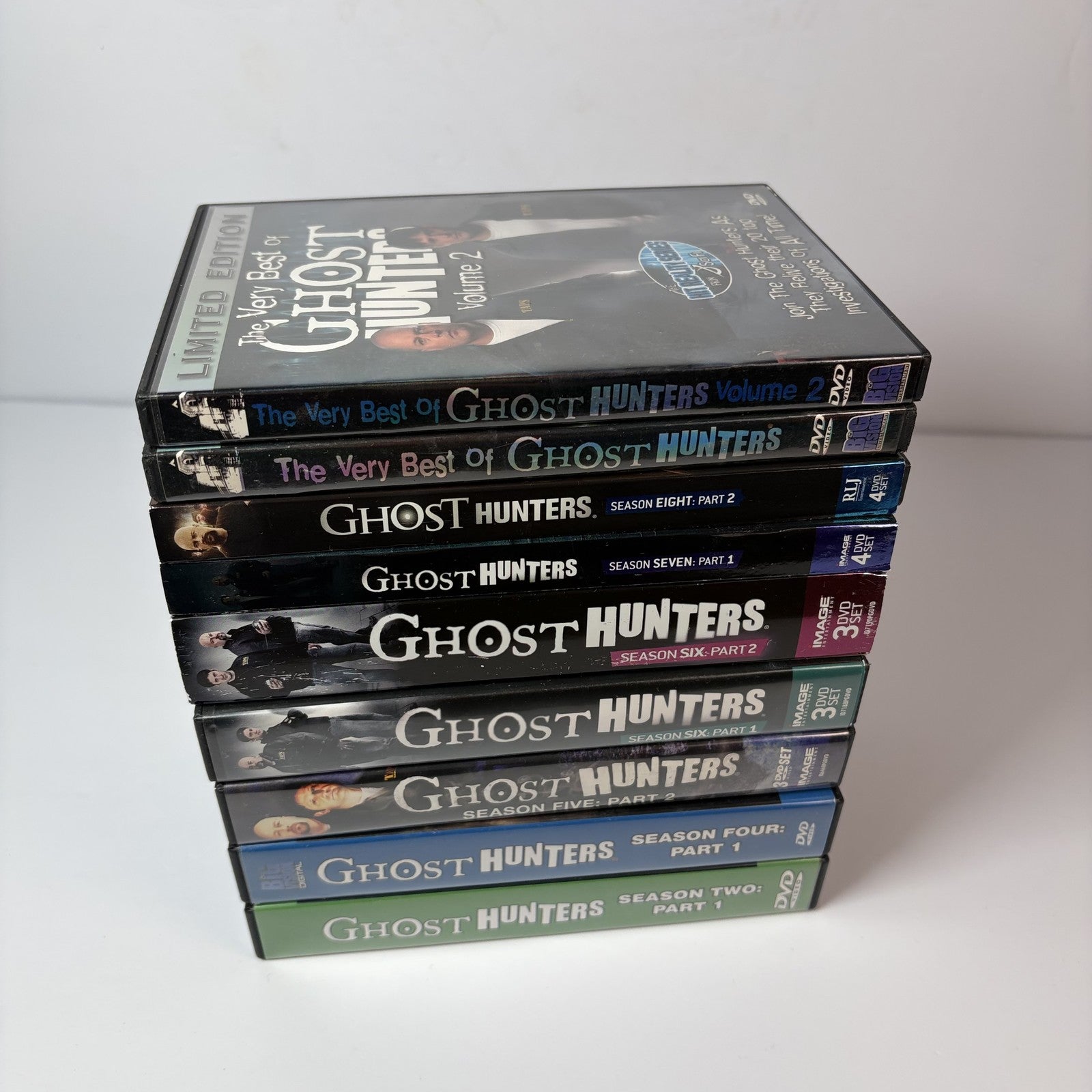 Ghost Hunters DVD Mixed Lot Seasons Collection & The Very Best Of Vols 1 2